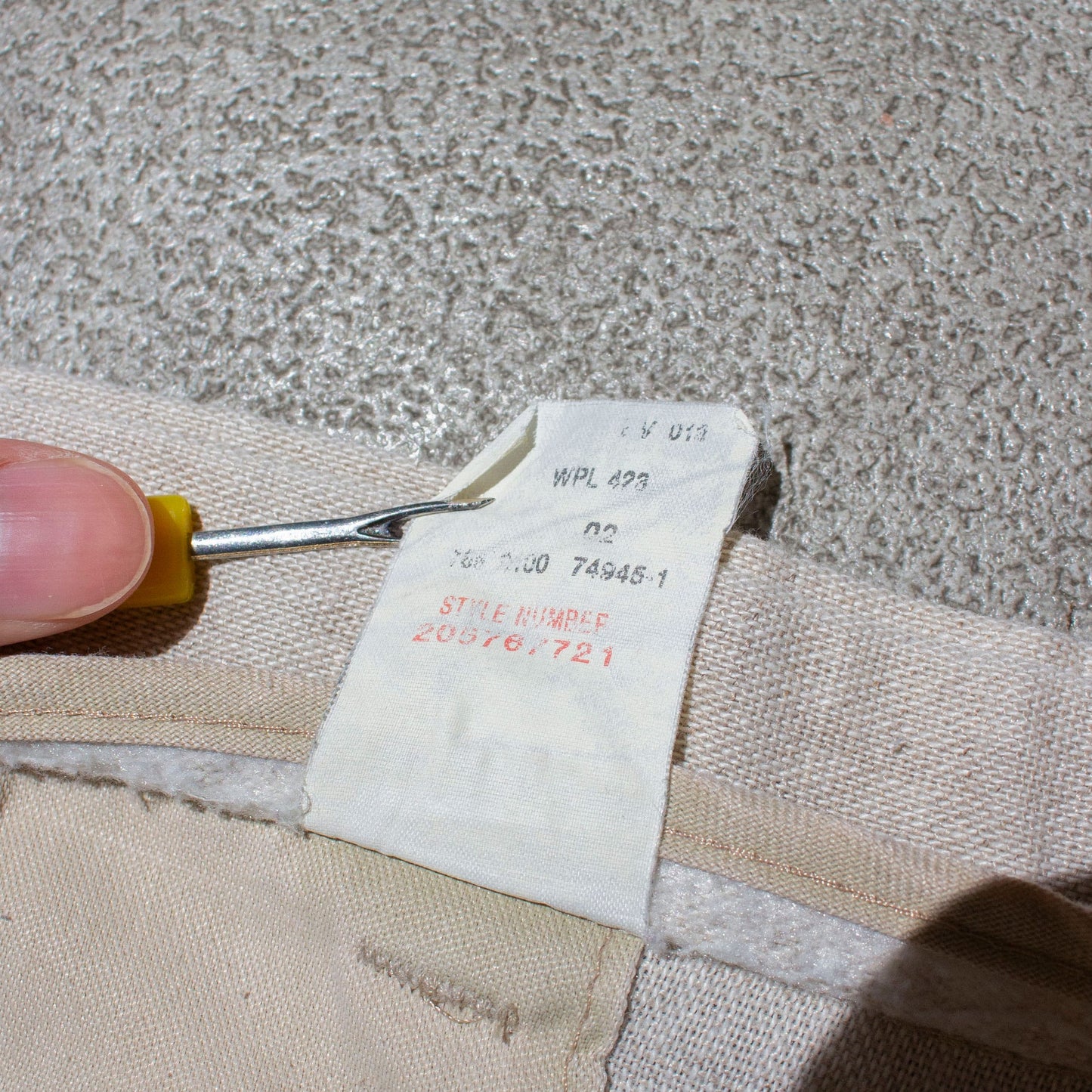 Cotton×Linen 2tuck Slacks【W32×L32】
