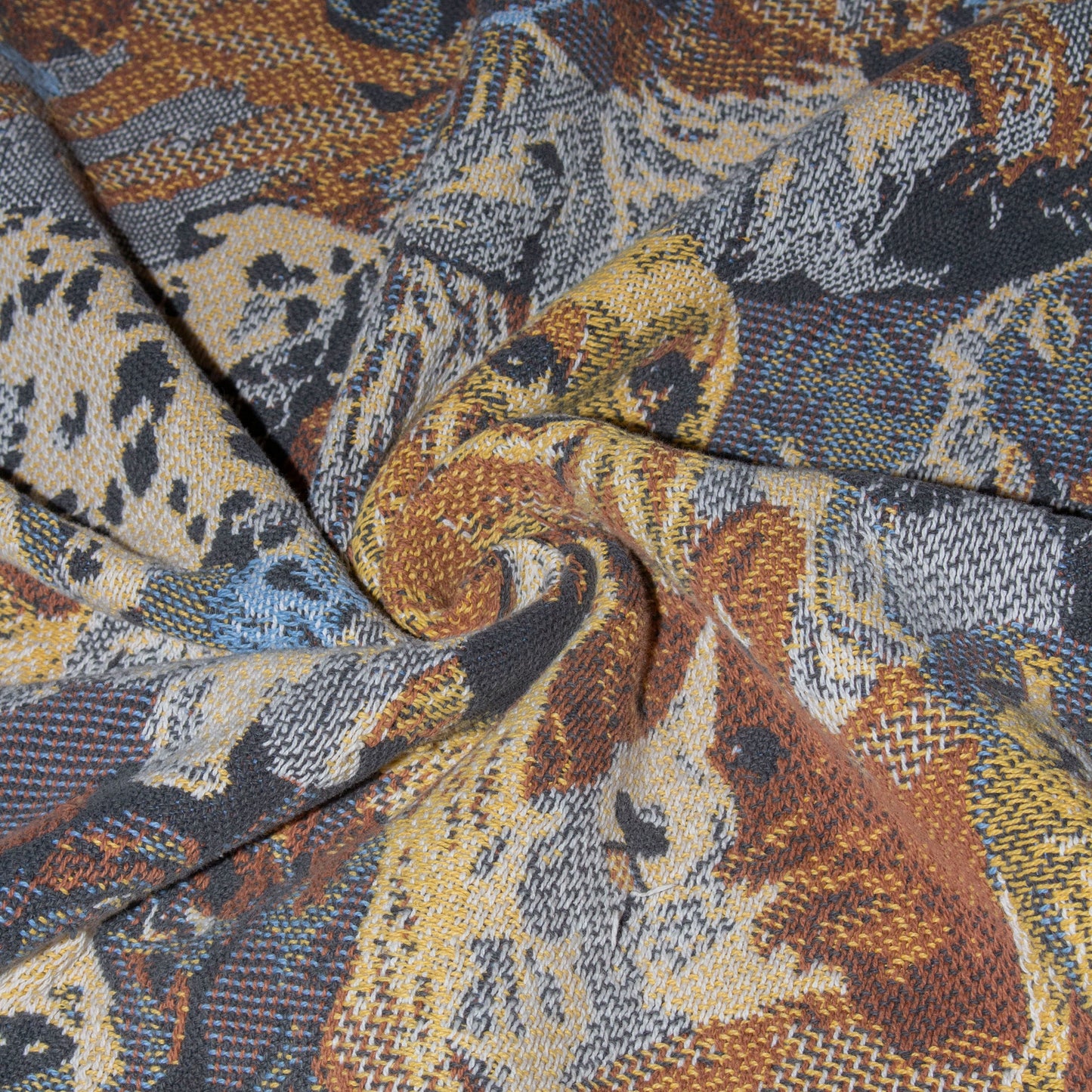 Many Dogs Cotton Blanket