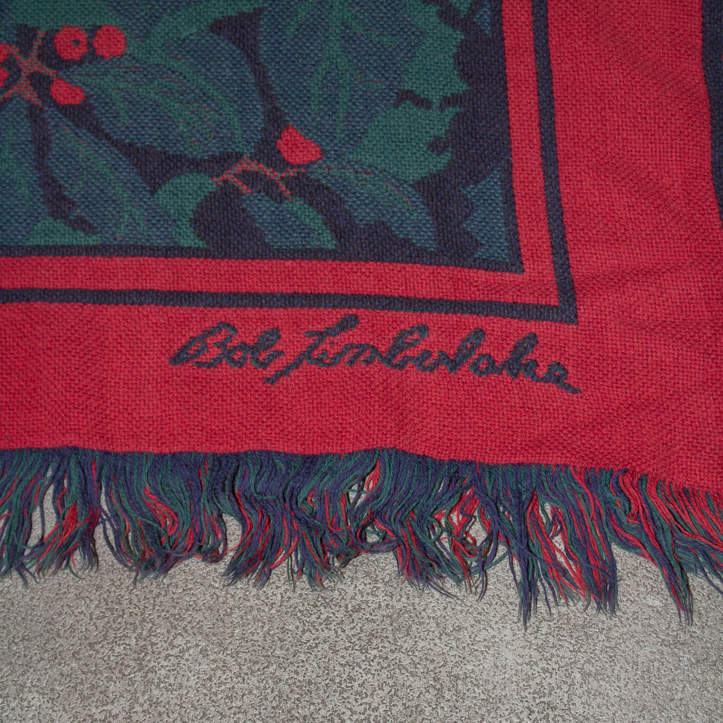 Cardinals Cotton Blanket Made in U.S.A.