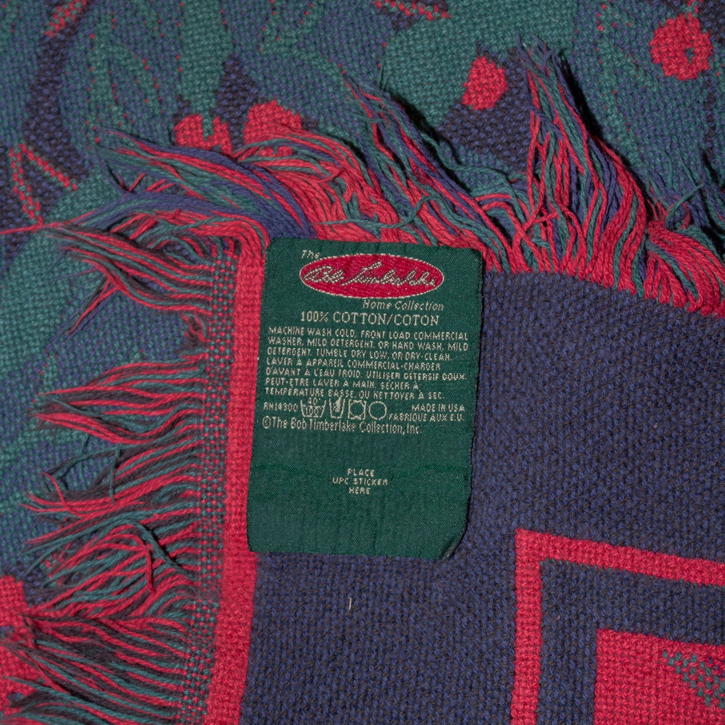 Cardinals Cotton Blanket Made in U.S.A.