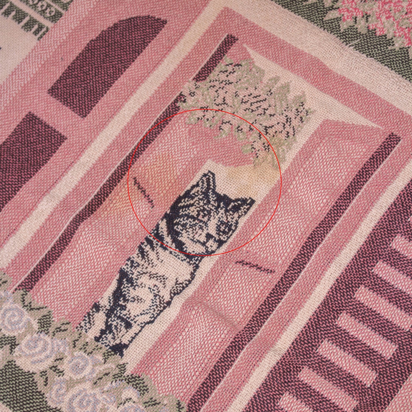 Many Cats Cotton Blanket