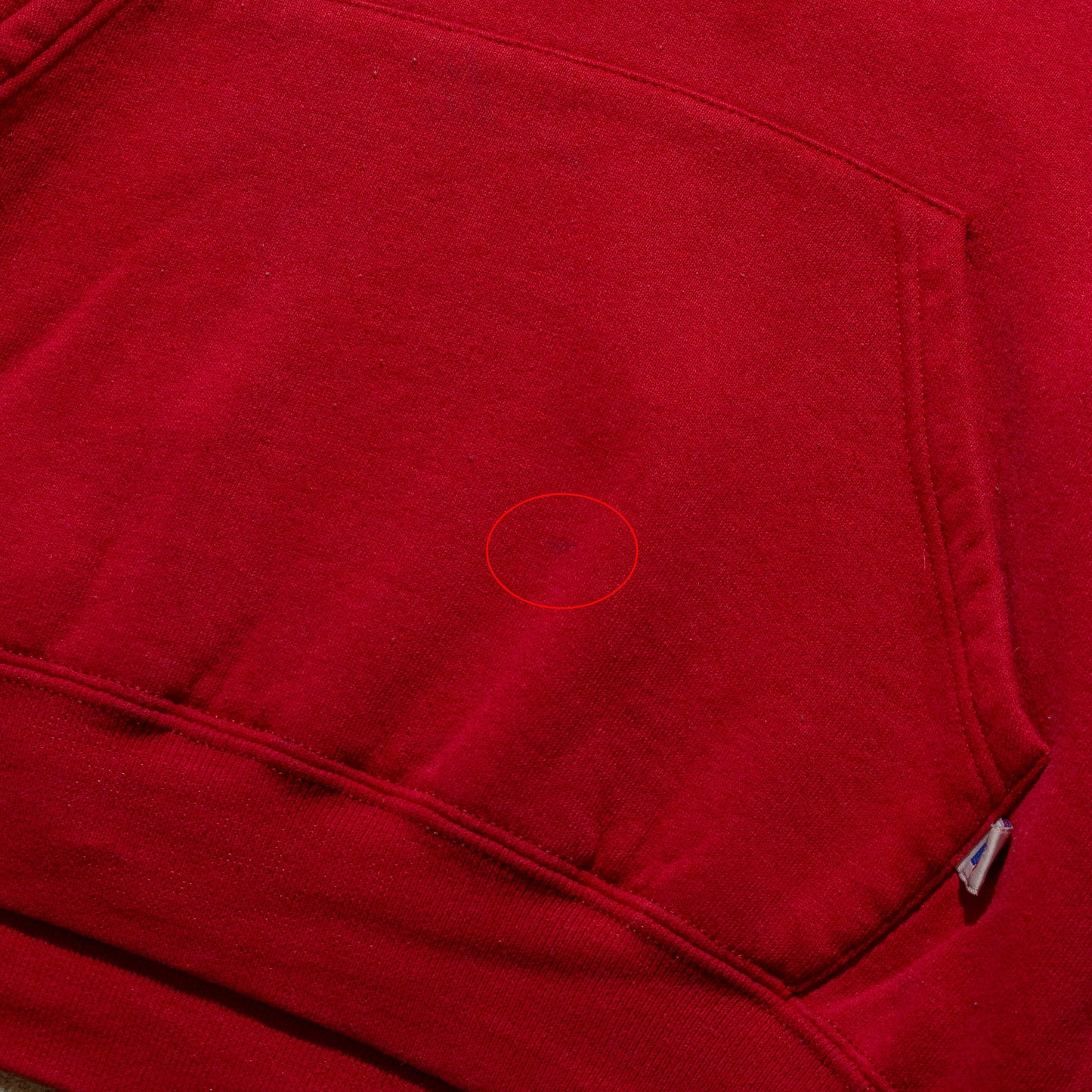 Pullover Hoodie RED【XL】