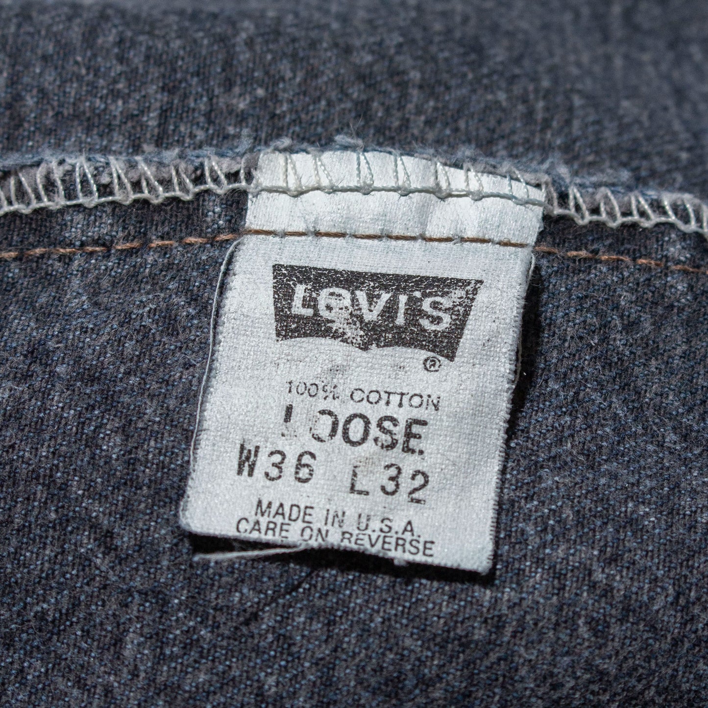 SILVER TAB "LOOSE" Denim U.S.A. 【W36×L29】