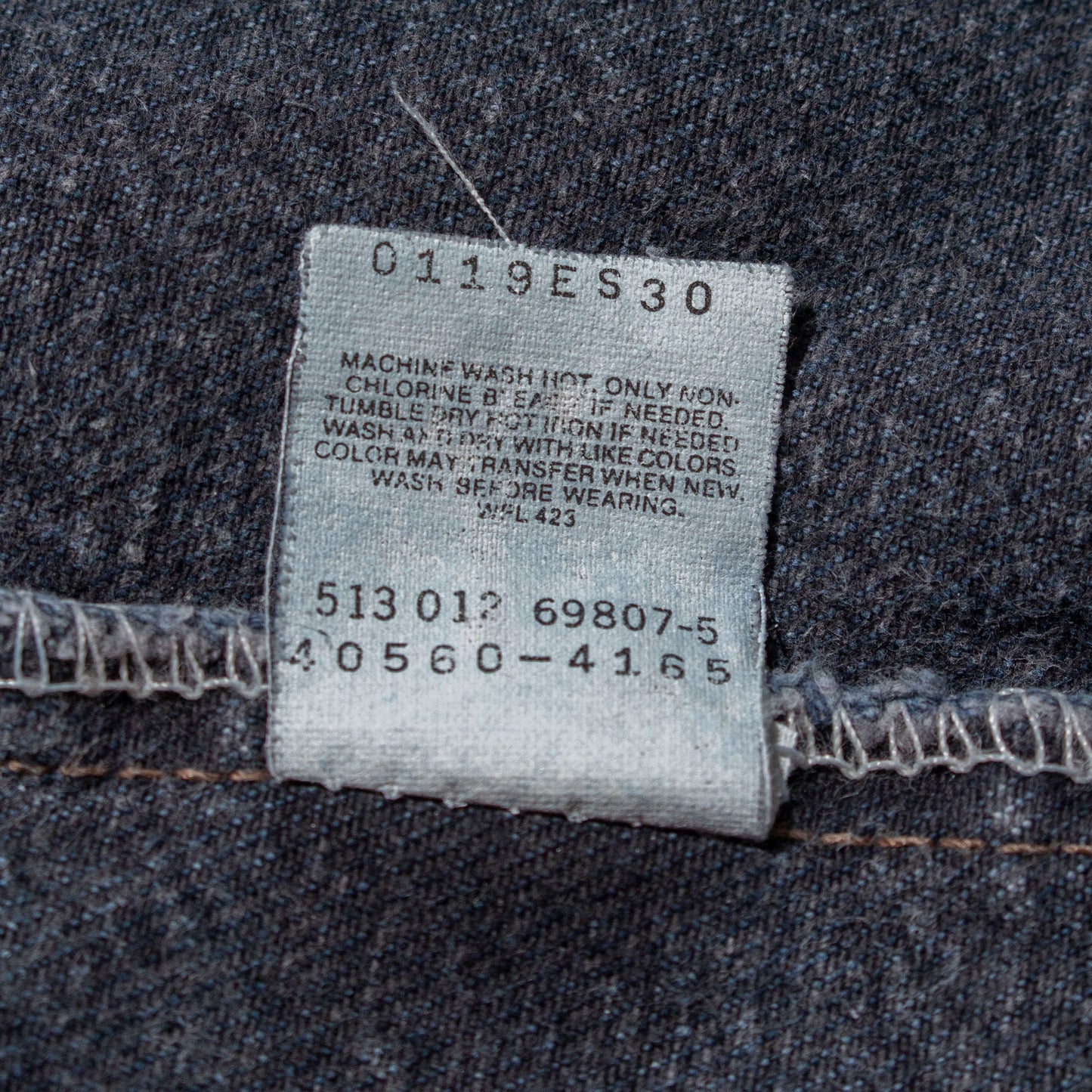 SILVER TAB "LOOSE" Denim U.S.A. 【W36×L29】