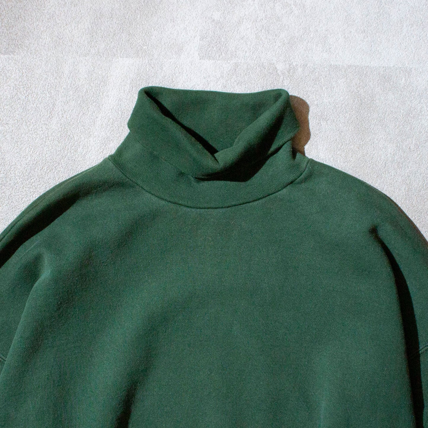 Turtleneck Cotton Sweat