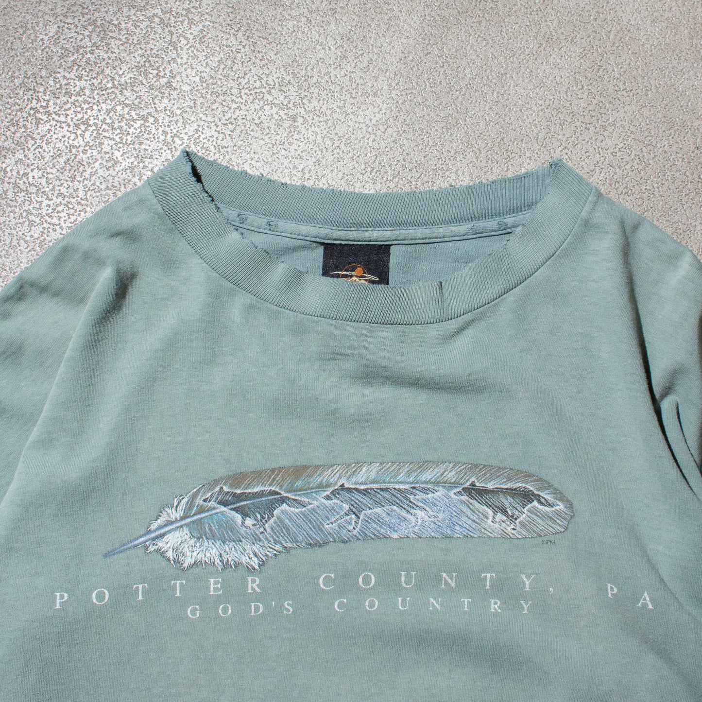 Souvenir T-shirt Made in U.S.A.【XL】