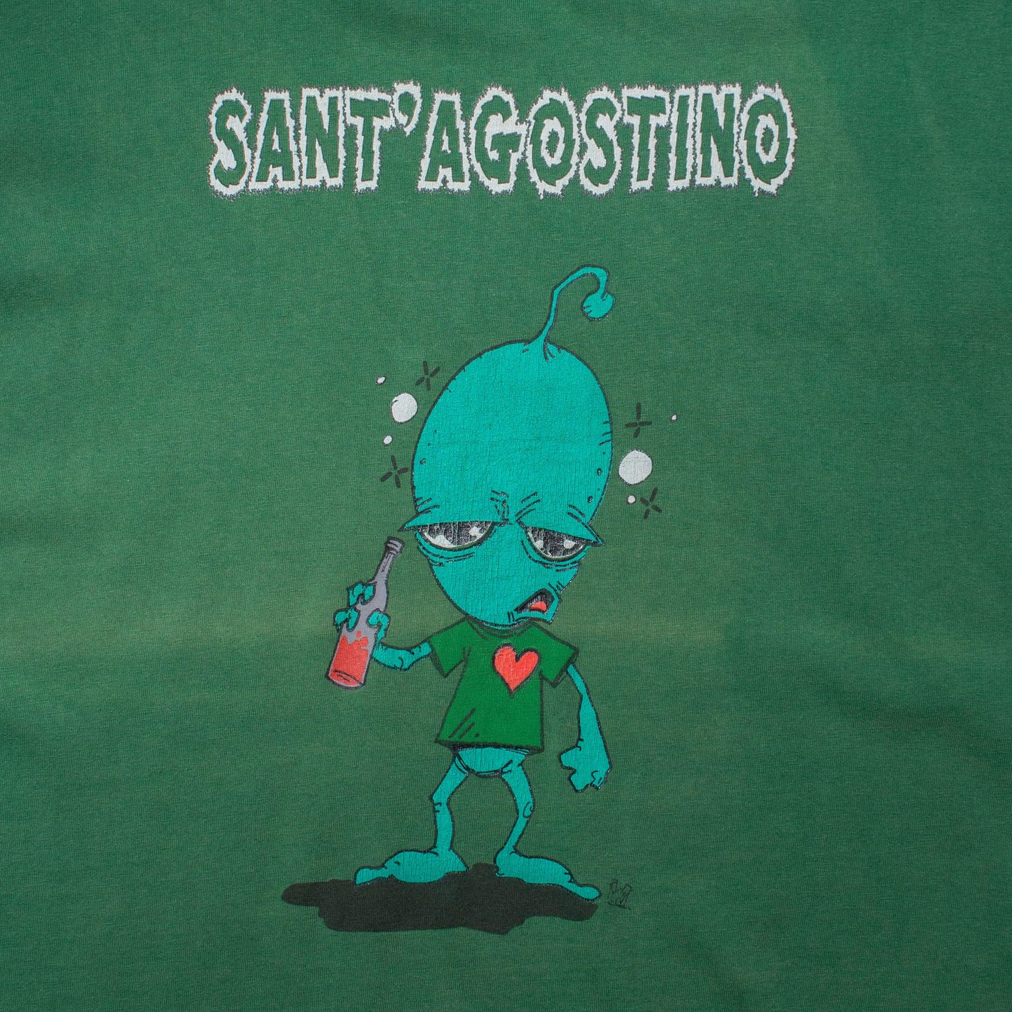 "SANT'AGOSTINO" T-shirt Made in U.S.A.【XL】