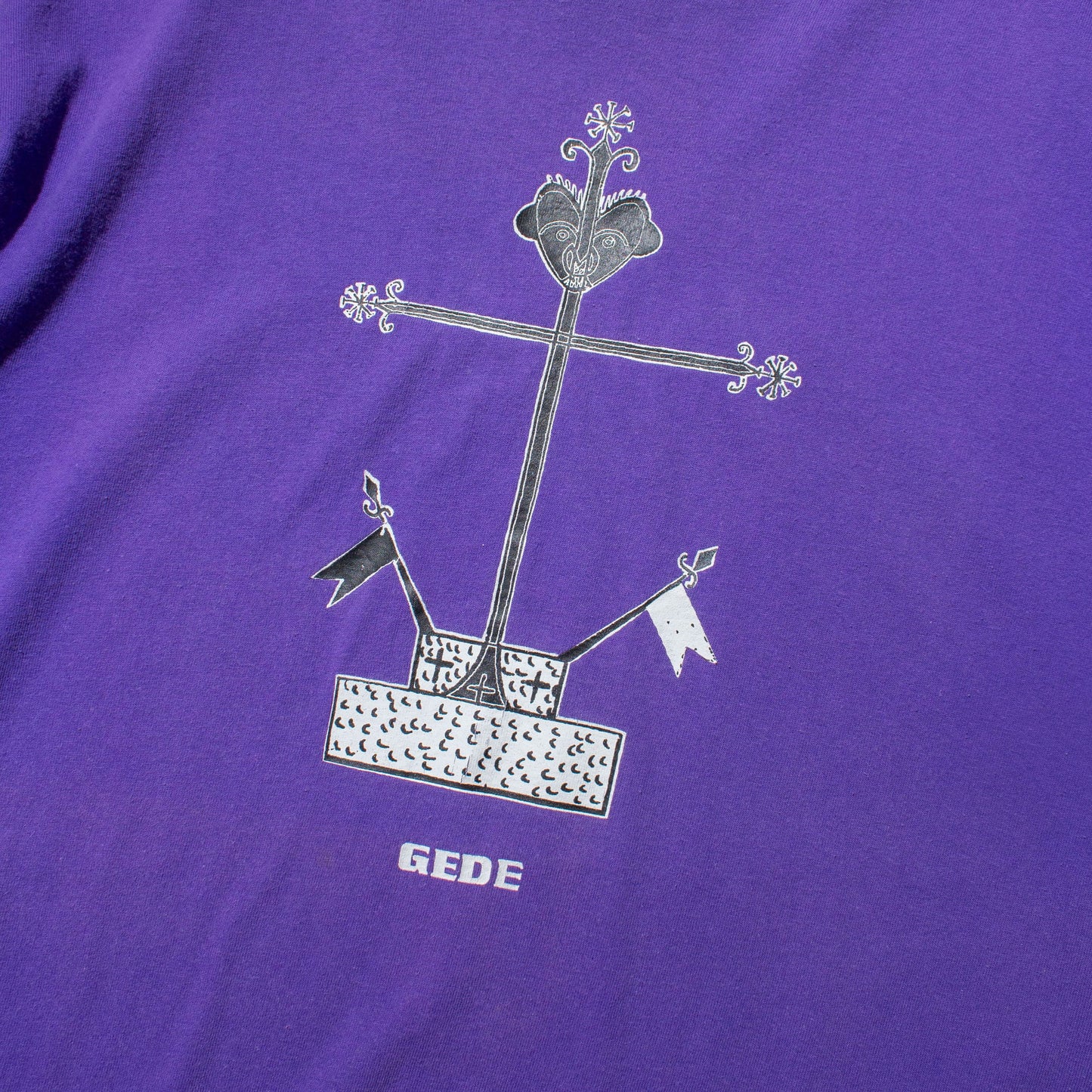 "Gede" Souvenir T-shirt Made in U.S.A.【XL】