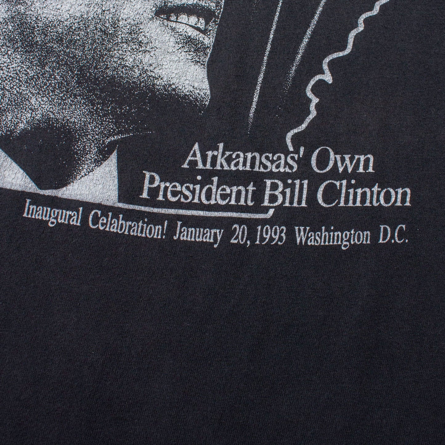 "Bill Clinton" T-shirt Made in U.S.A.【XL】