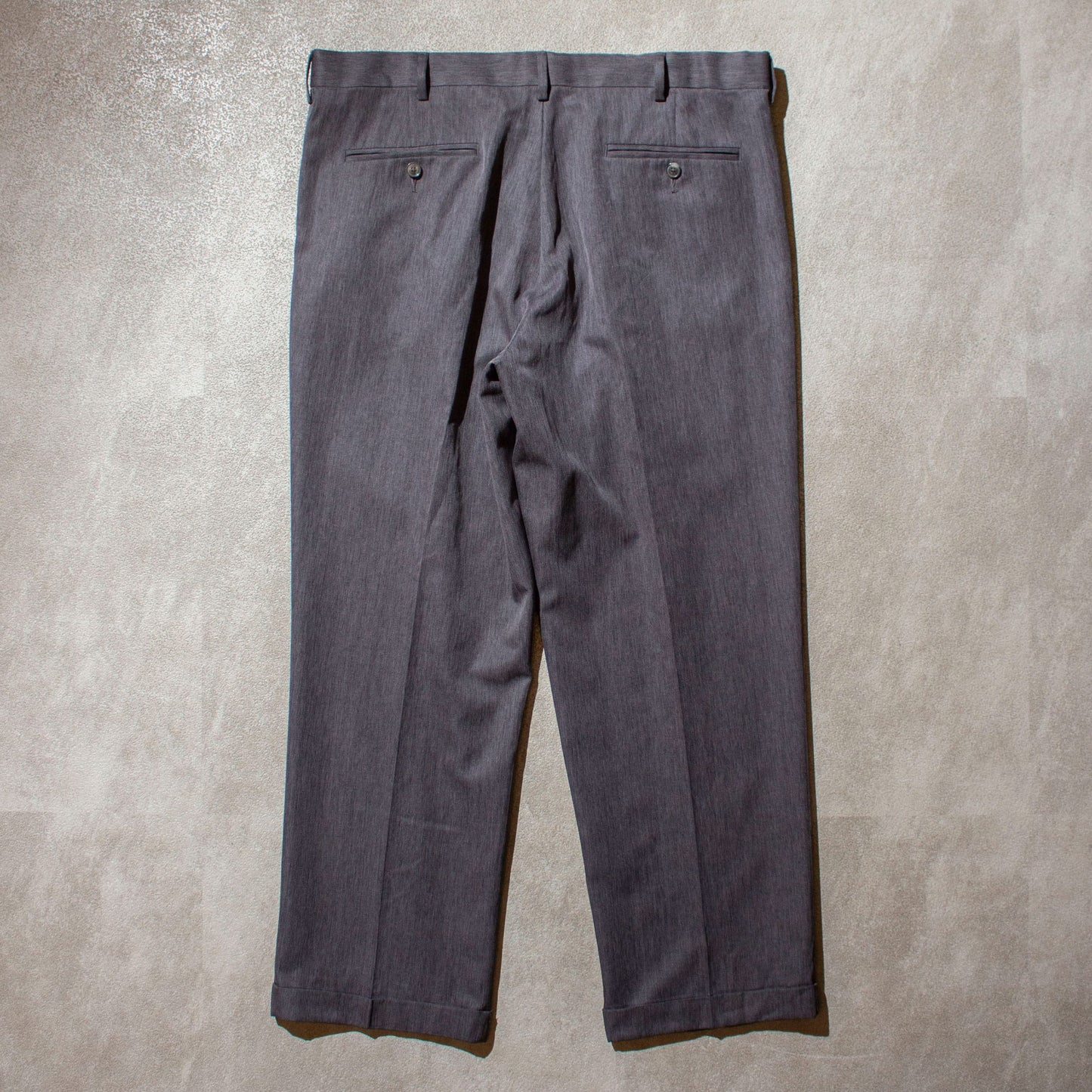 Polyester 2tuck Slacks【36×29】
