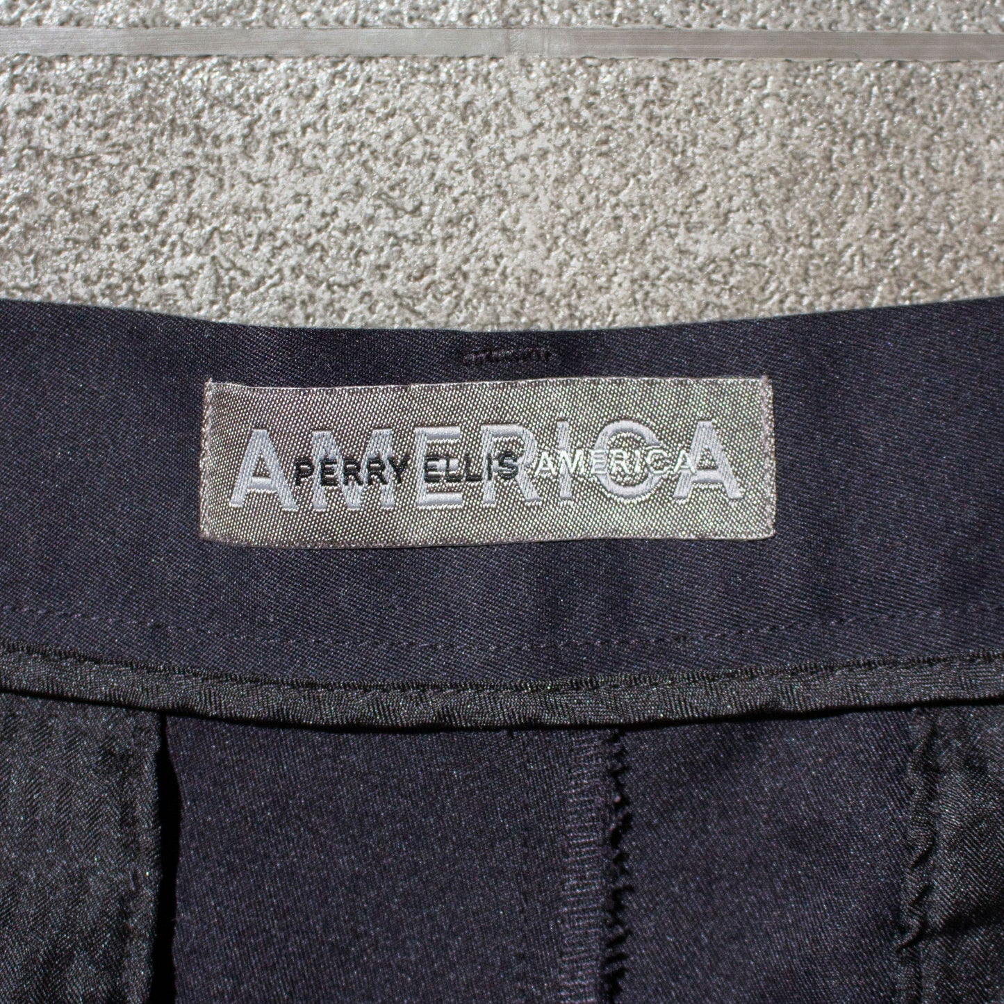 Polyester 2tuck Slacks【34×32】