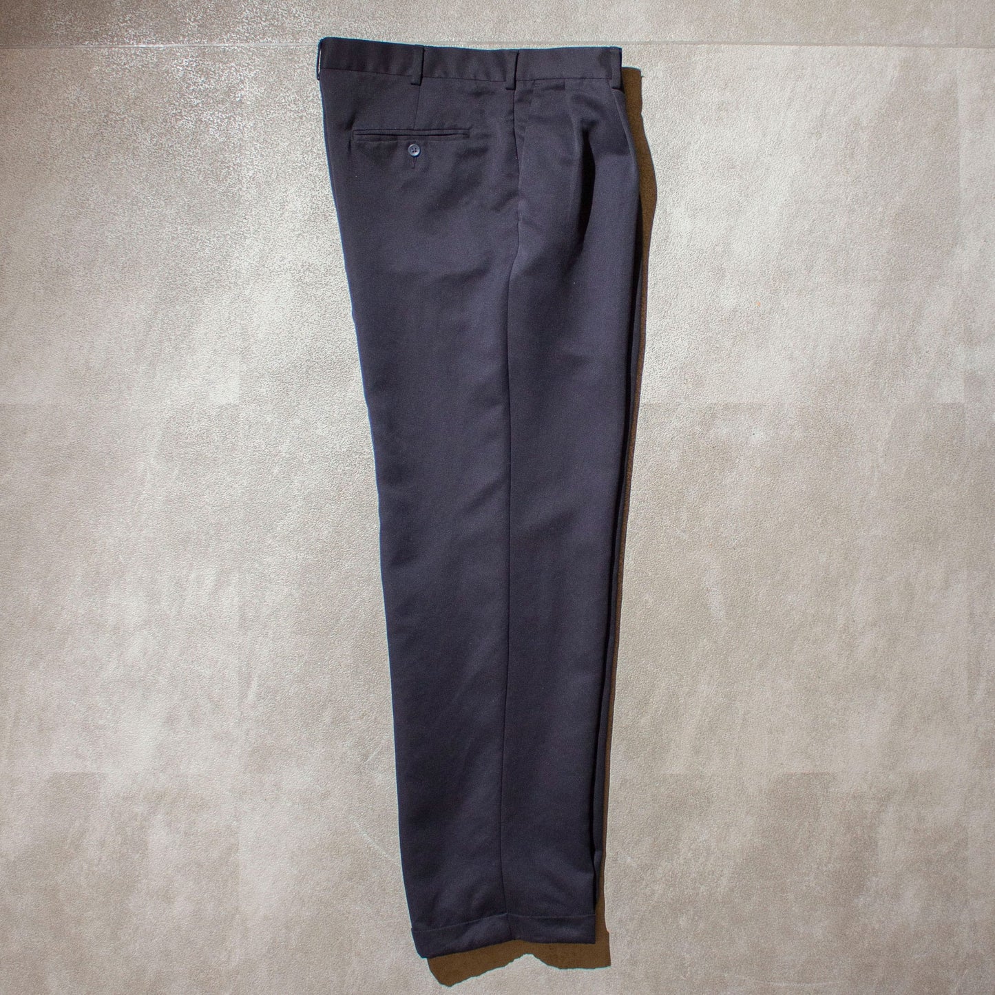 Polyester 2tuck Slacks【34×32】