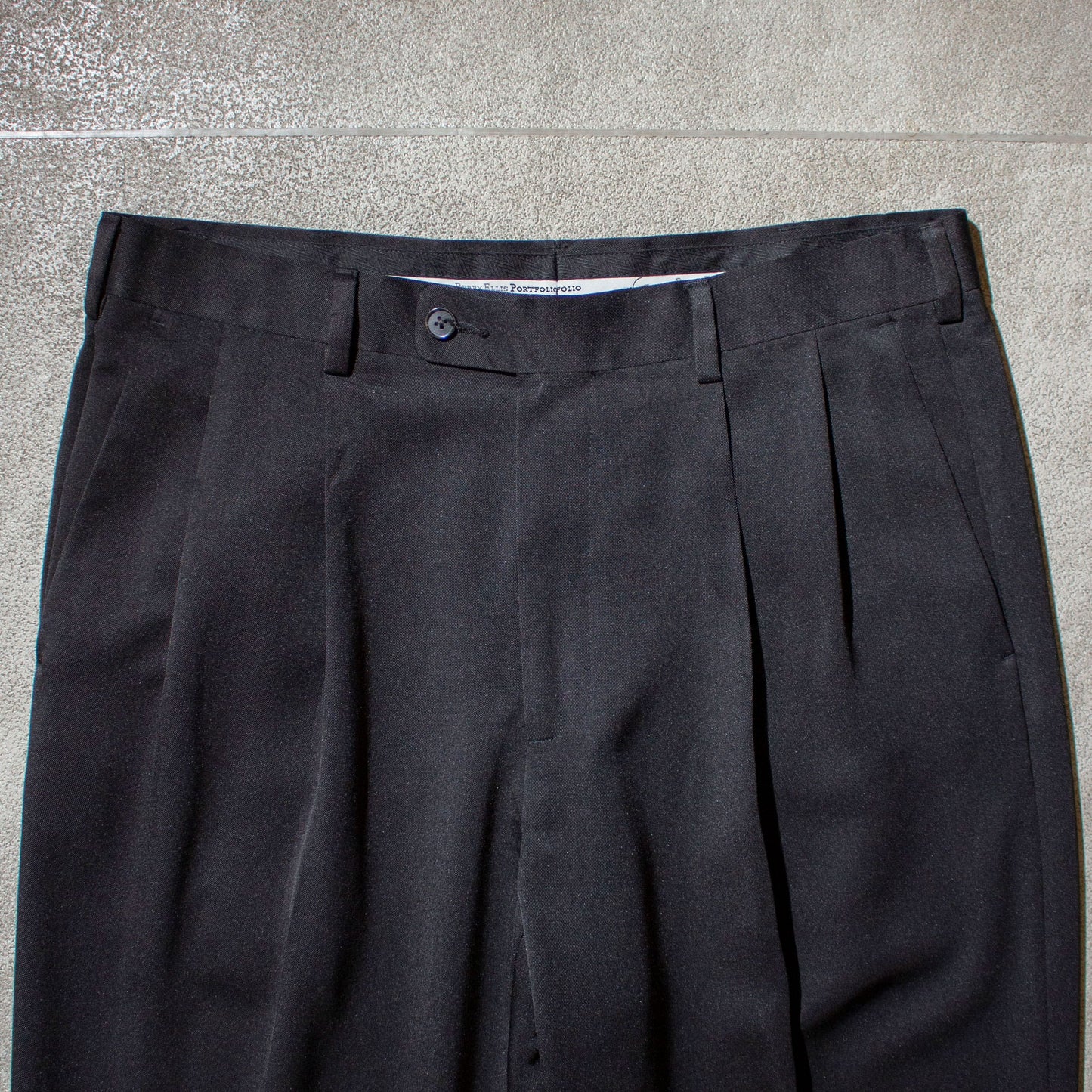 Polyester 2tuck Slacks【33×30】