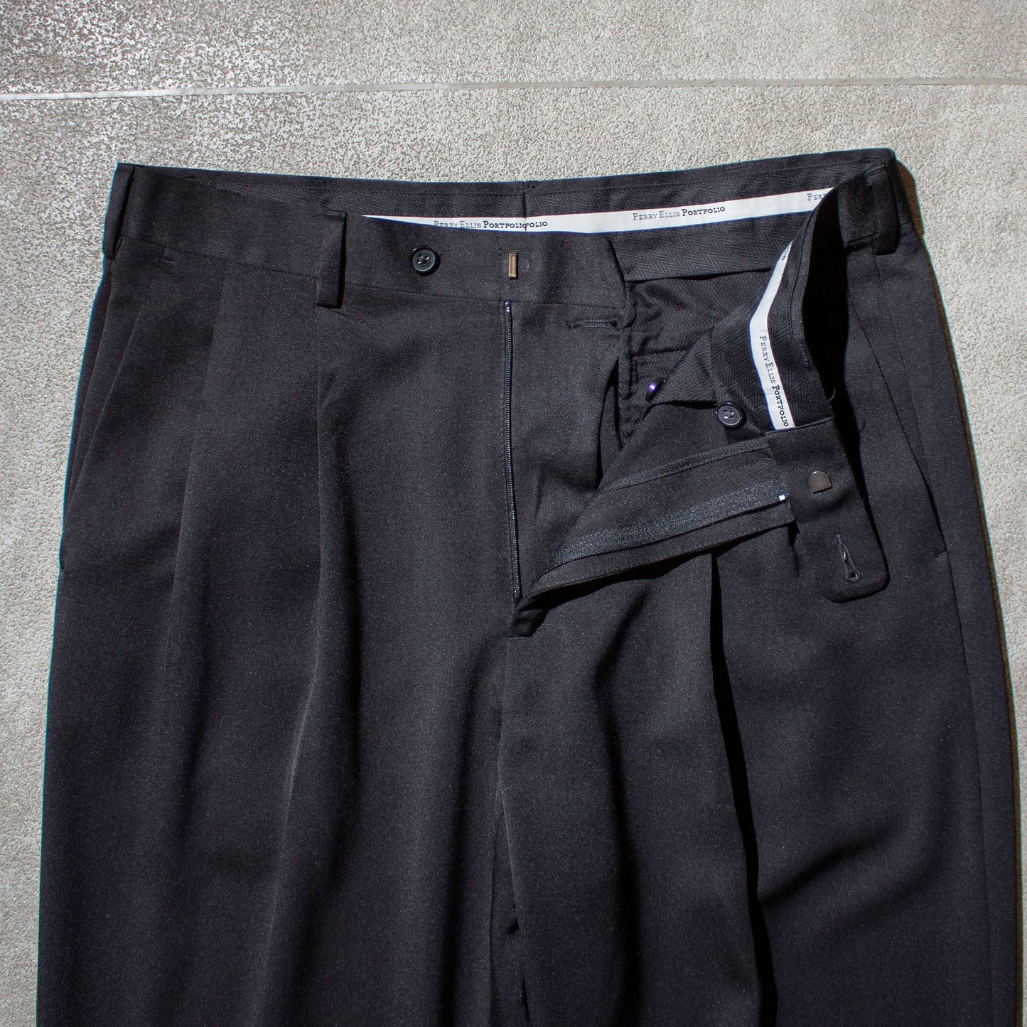 Polyester 2tuck Slacks【33×30】