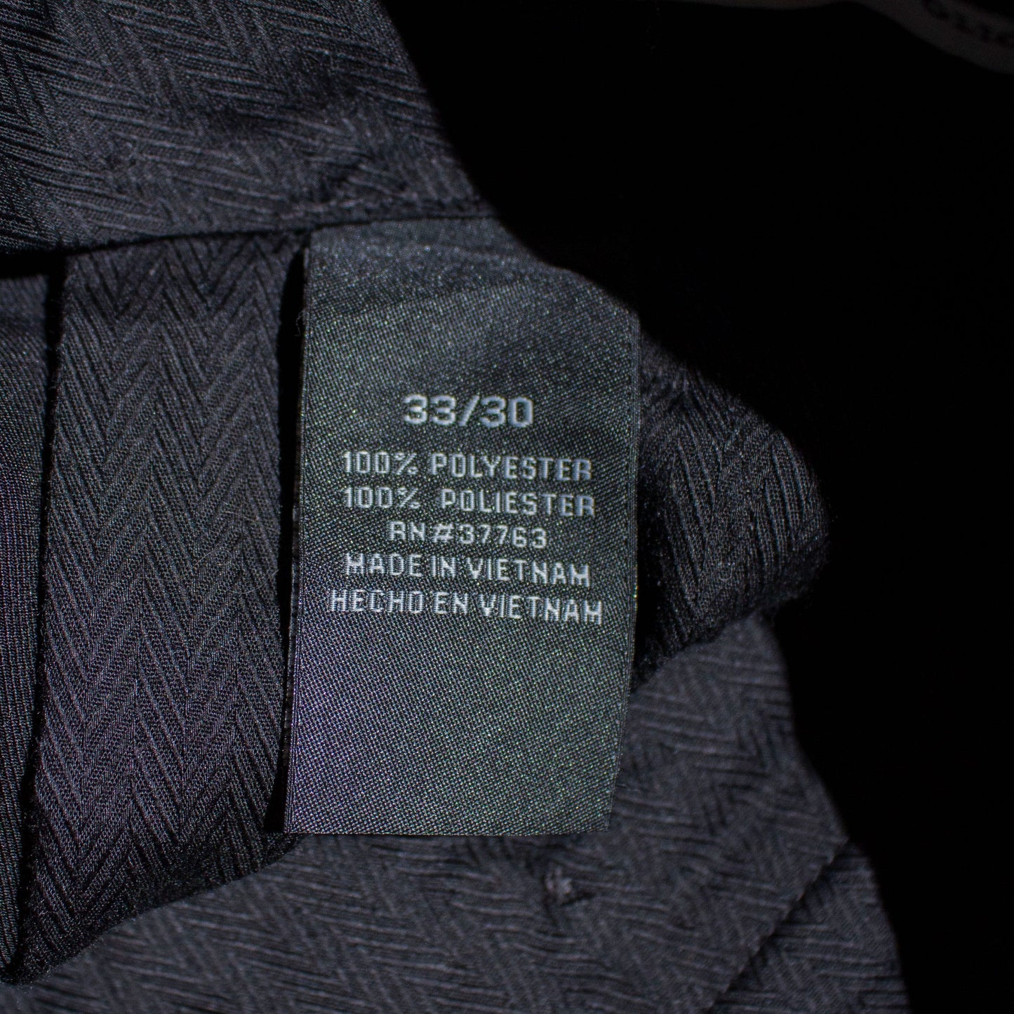 Polyester 2tuck Slacks【33×30】