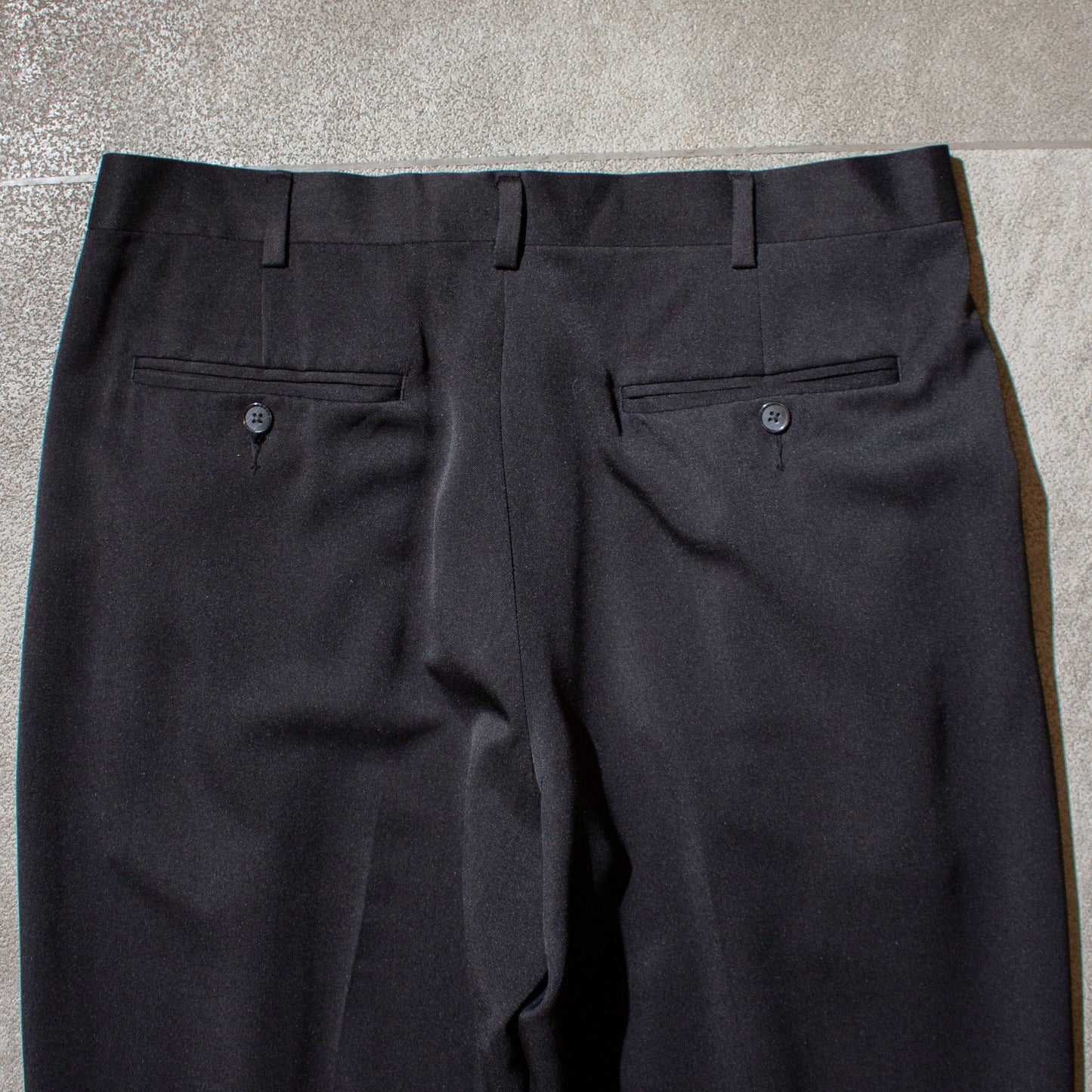 Polyester 2tuck Slacks【33×30】