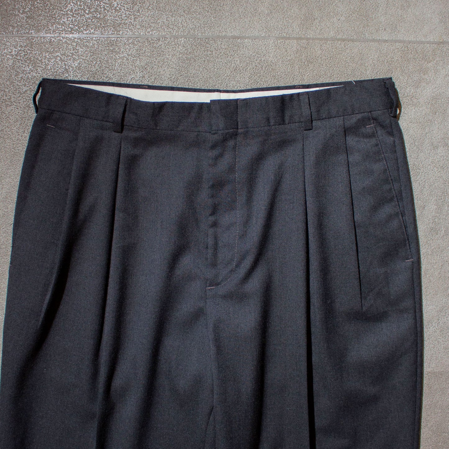 2tuck Wool Slacks【36×30】