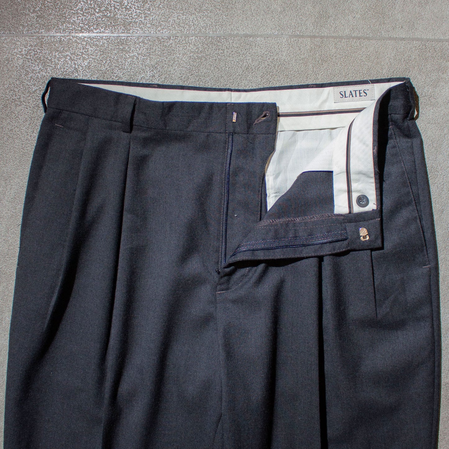 2tuck Wool Slacks【36×30】