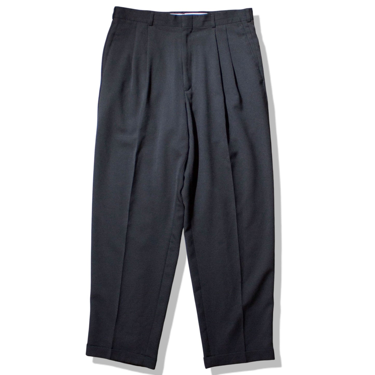 Poly×Wool 2tuck Slacks【34×31】