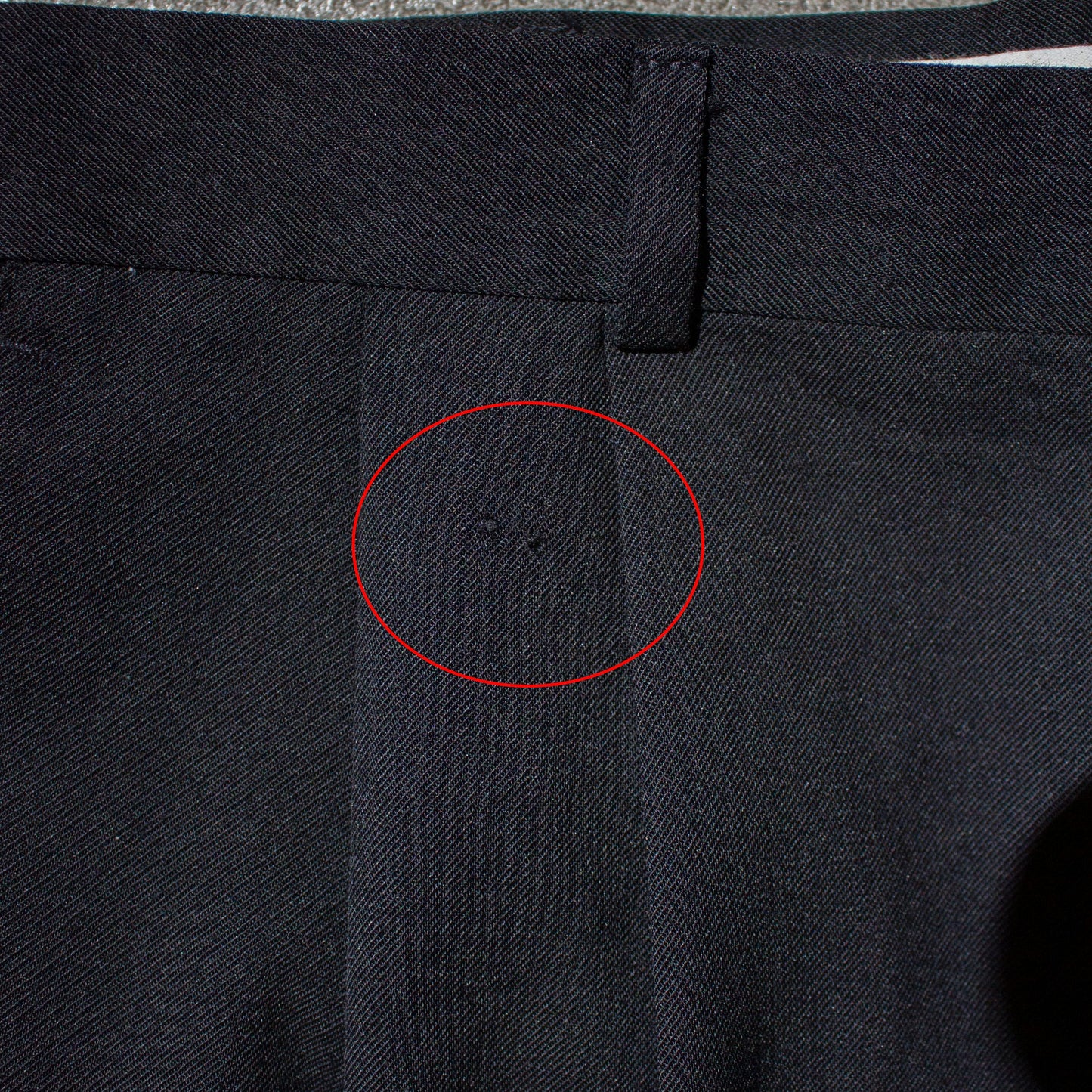 Poly×Wool 2tuck Slacks【34×31】