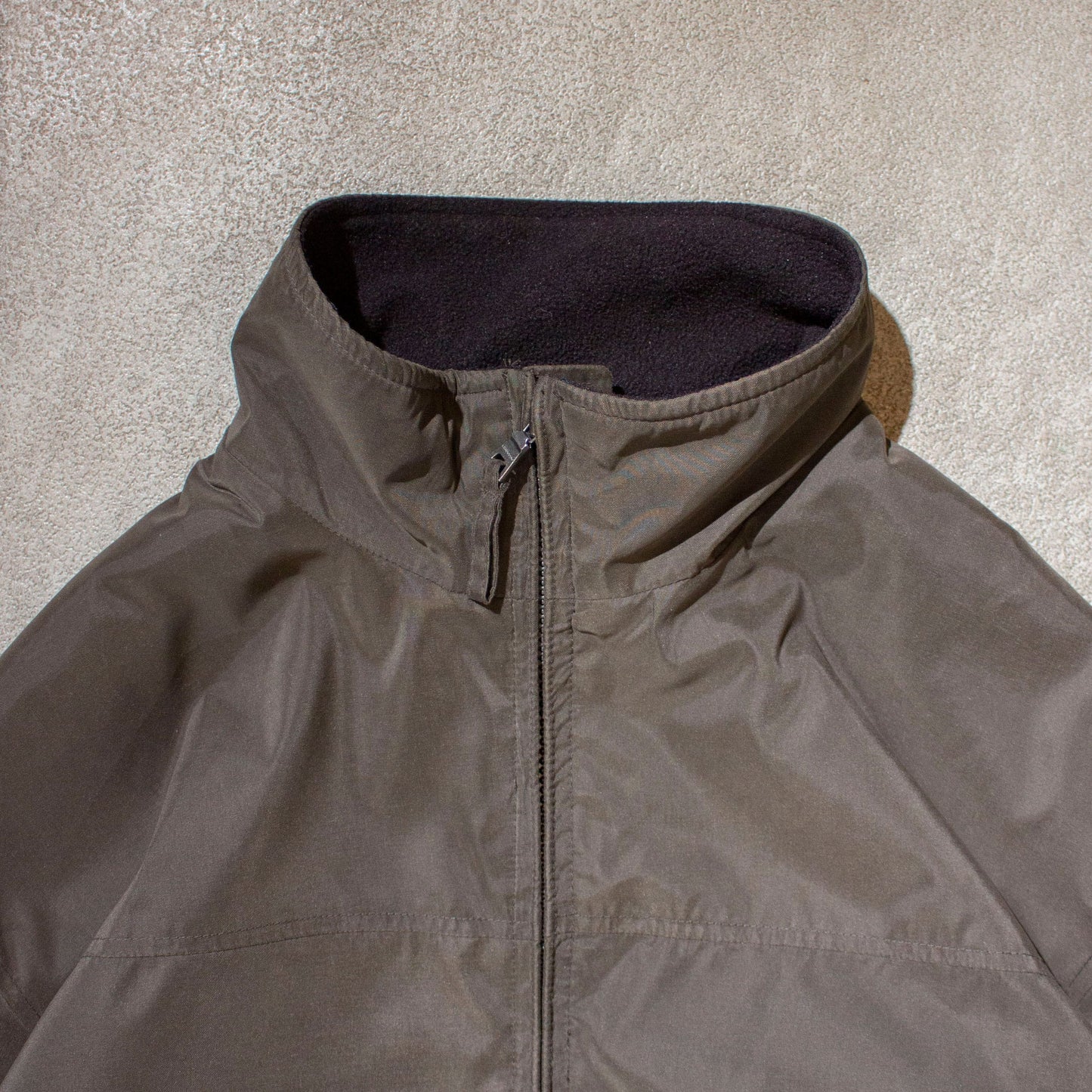 Fleece Lined Microfiber Blouson【L】