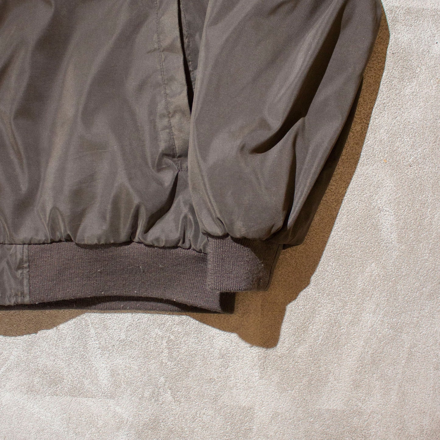 Fleece Lined Microfiber Blouson【L】
