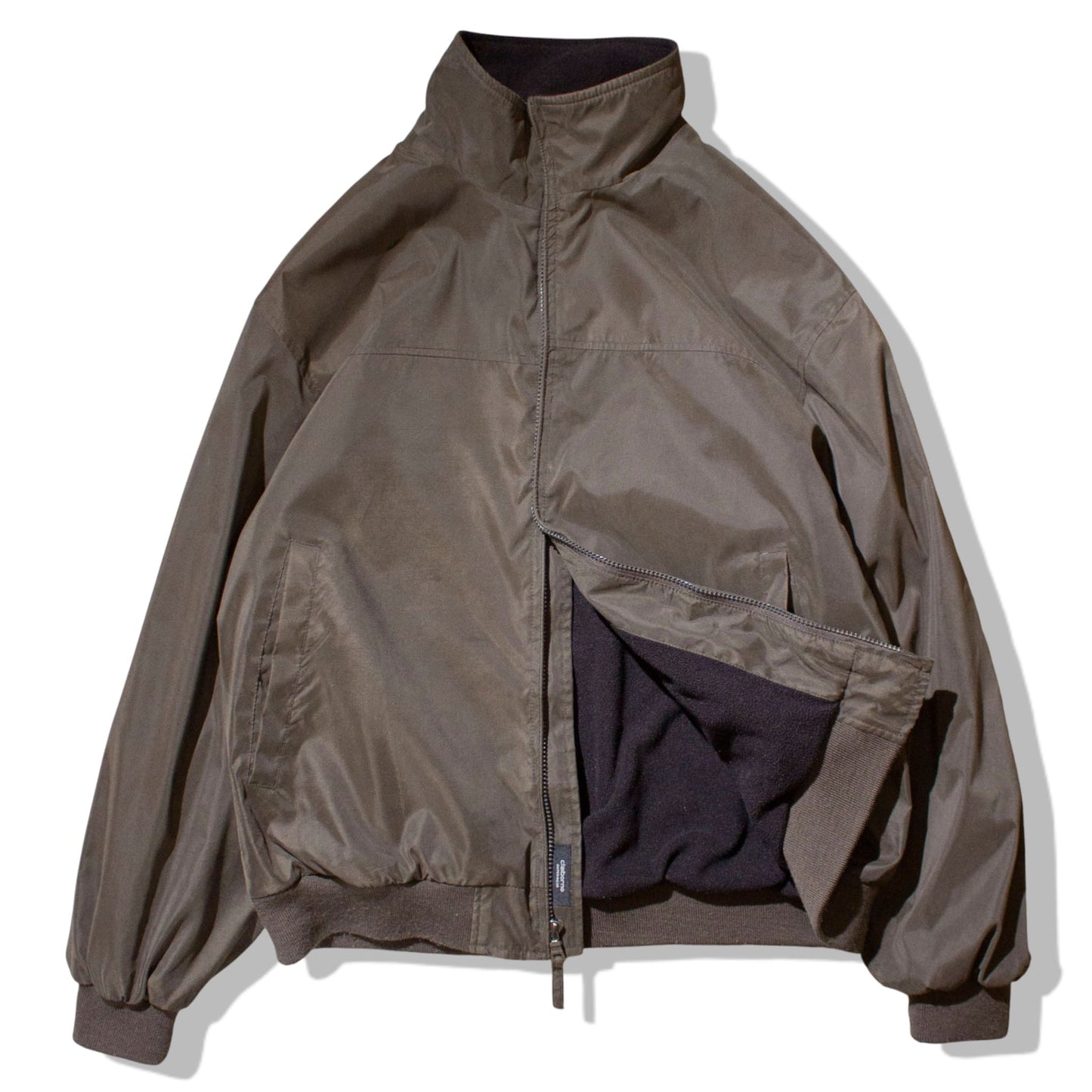 Fleece Lined Microfiber Blouson【L】