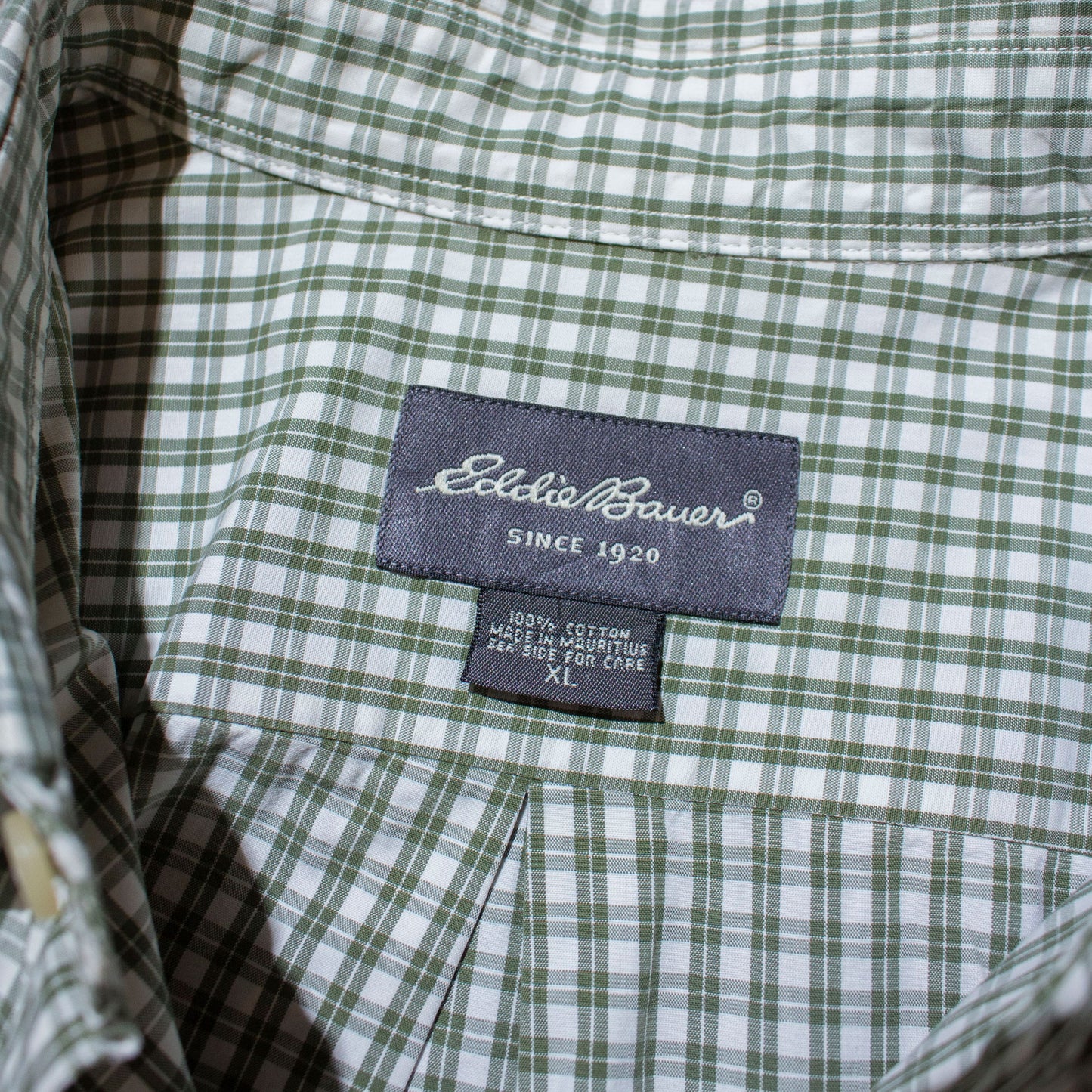 Cotton Check Shirt【XL】