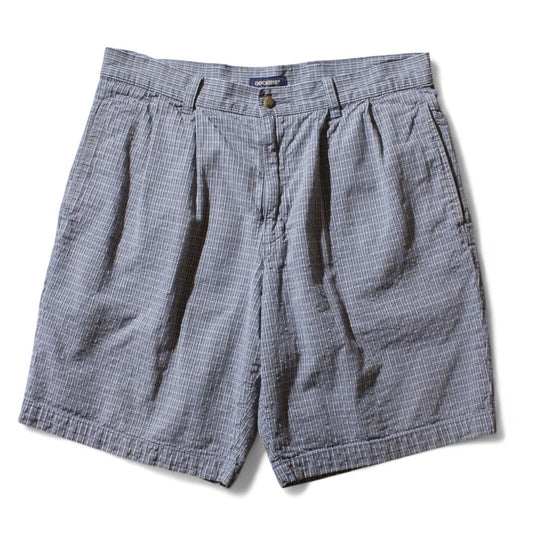 2tuck Check Shorts