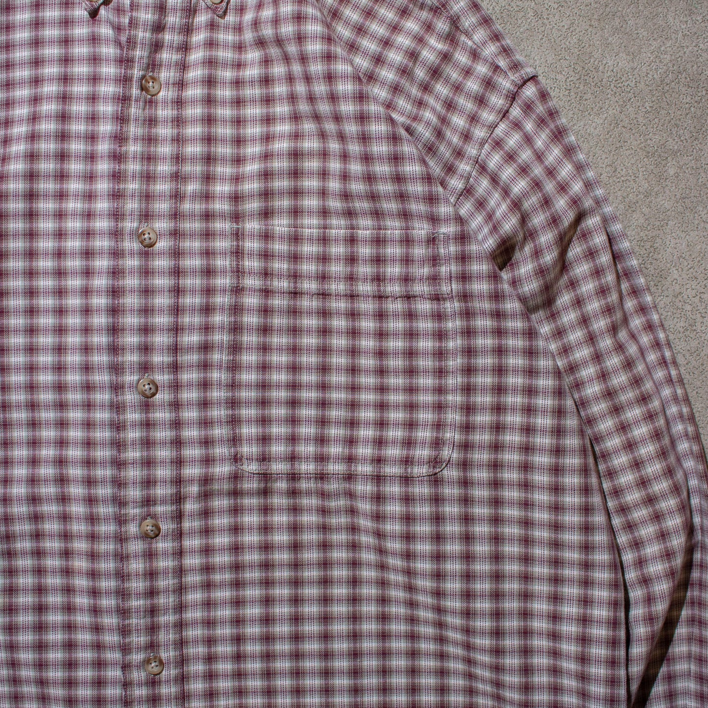 Shadow Check Shirt【L】