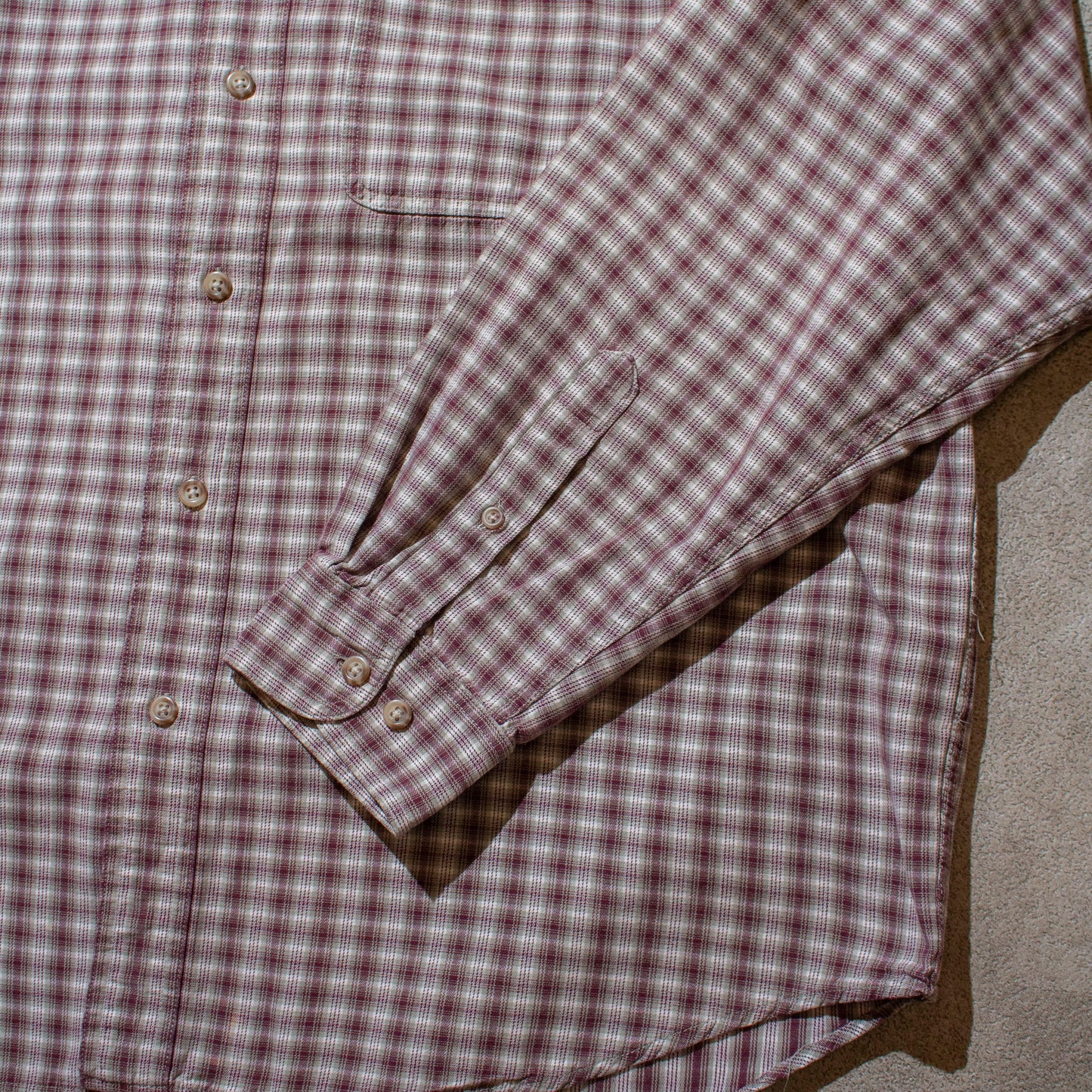 Shadow Check Shirt【L】