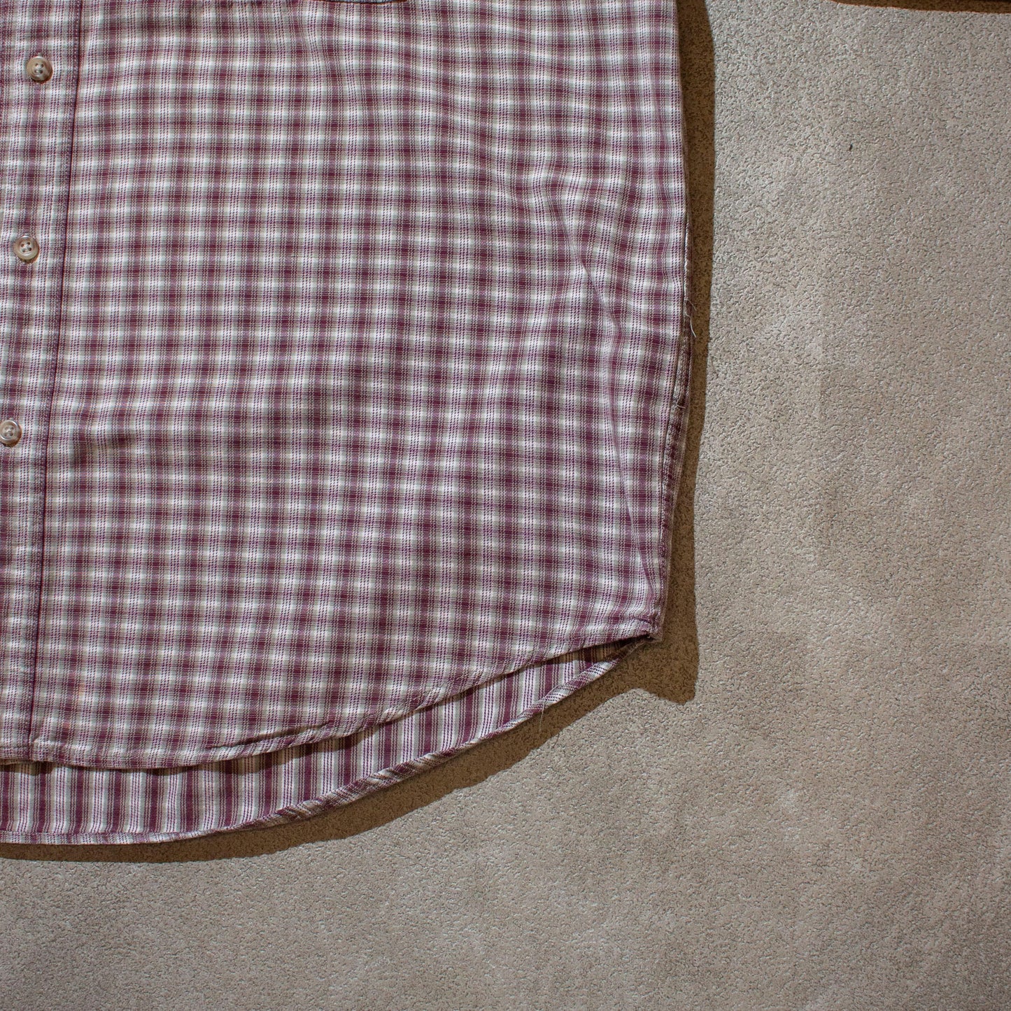 Shadow Check Shirt【L】
