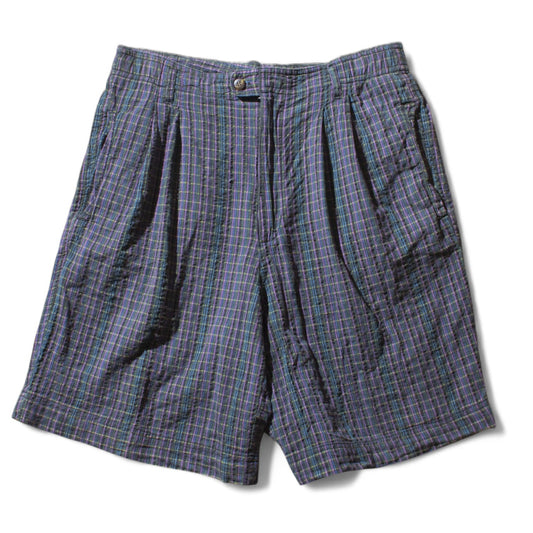 2tuck Check Shorts