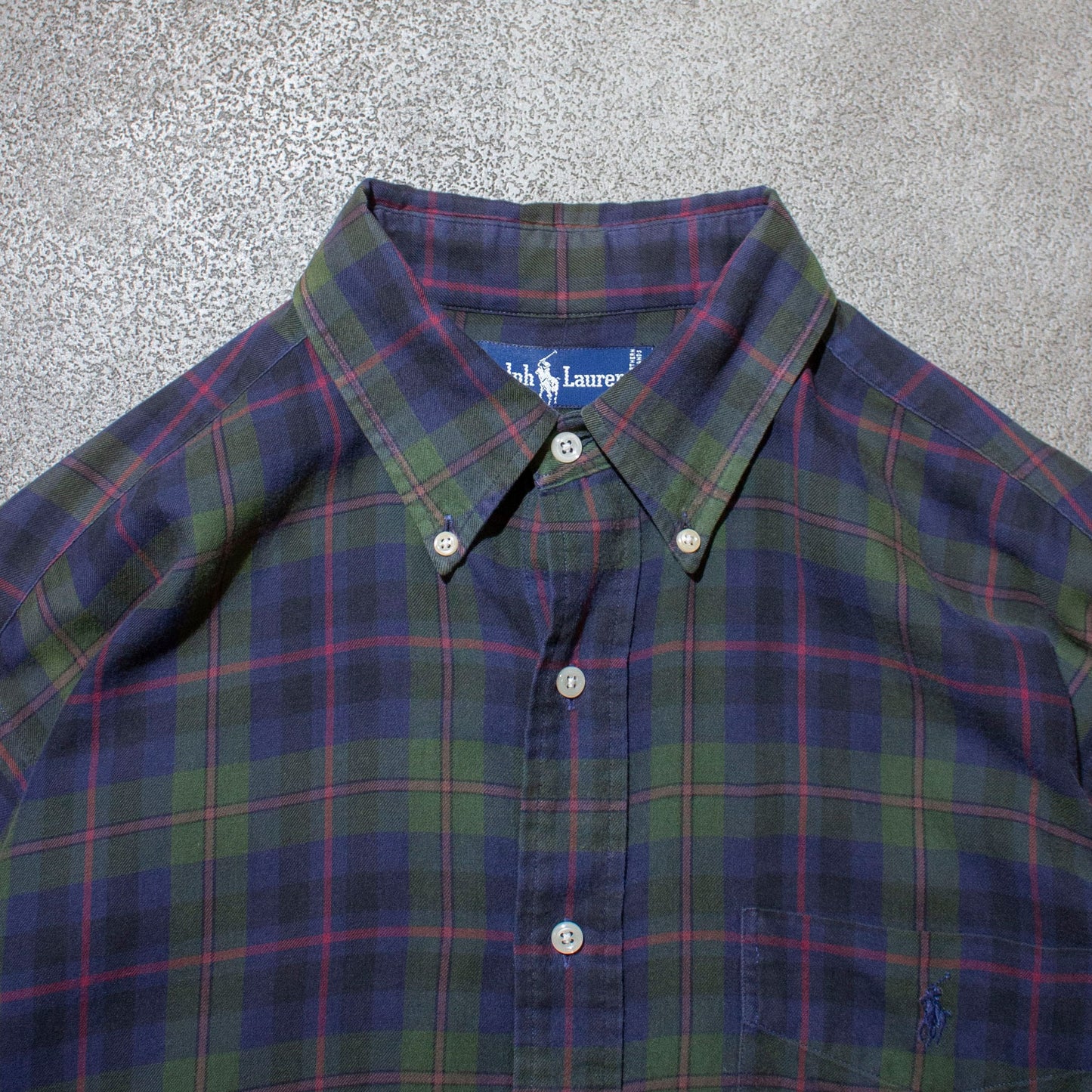 "BLAIRE" Cotton Flannel Shirt【L】