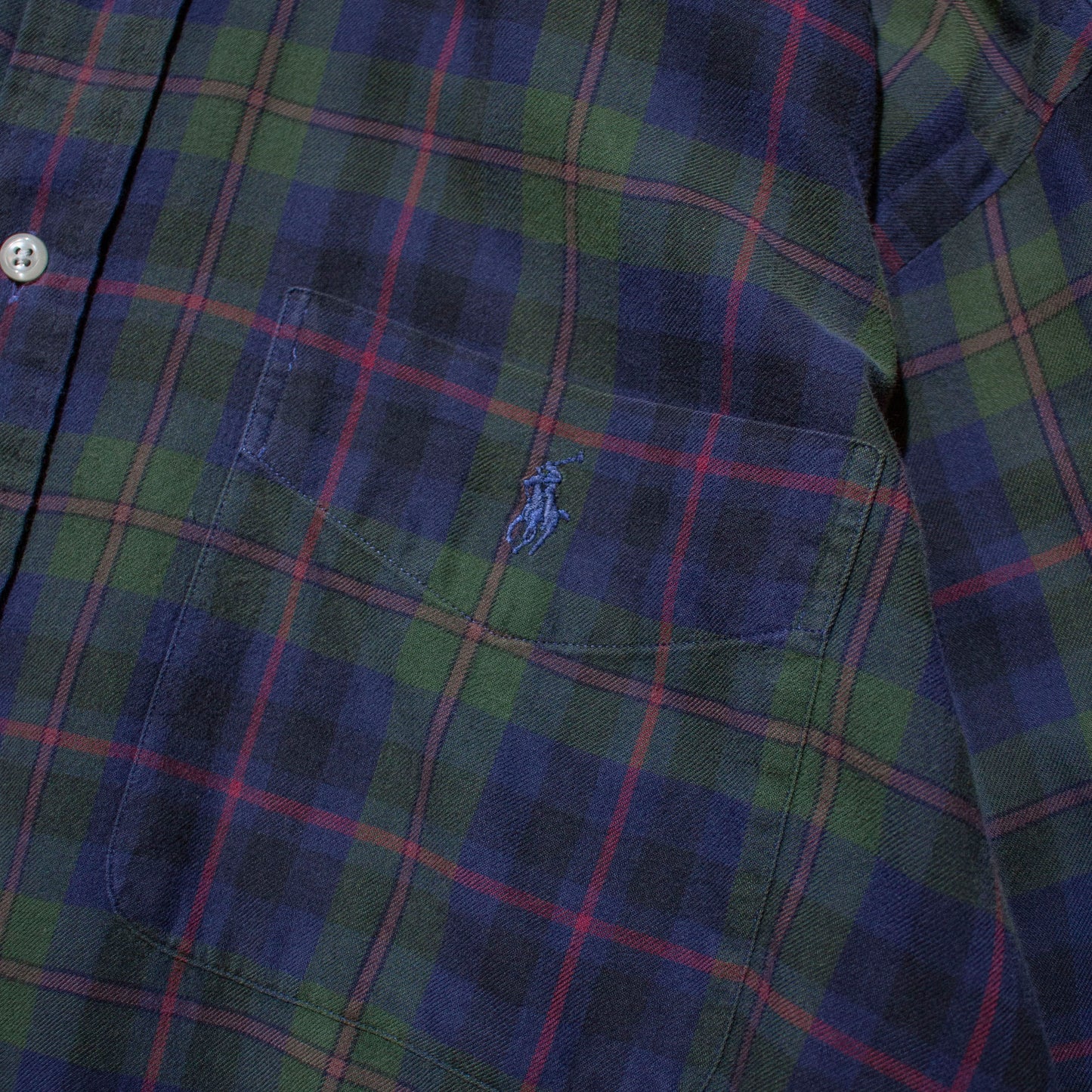 "BLAIRE" Cotton Flannel Shirt【L】