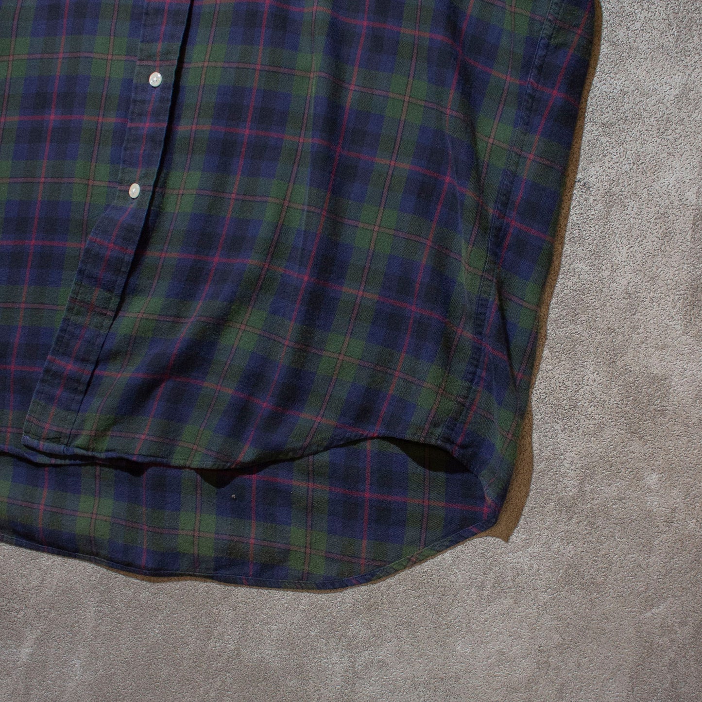 "BLAIRE" Cotton Flannel Shirt【L】