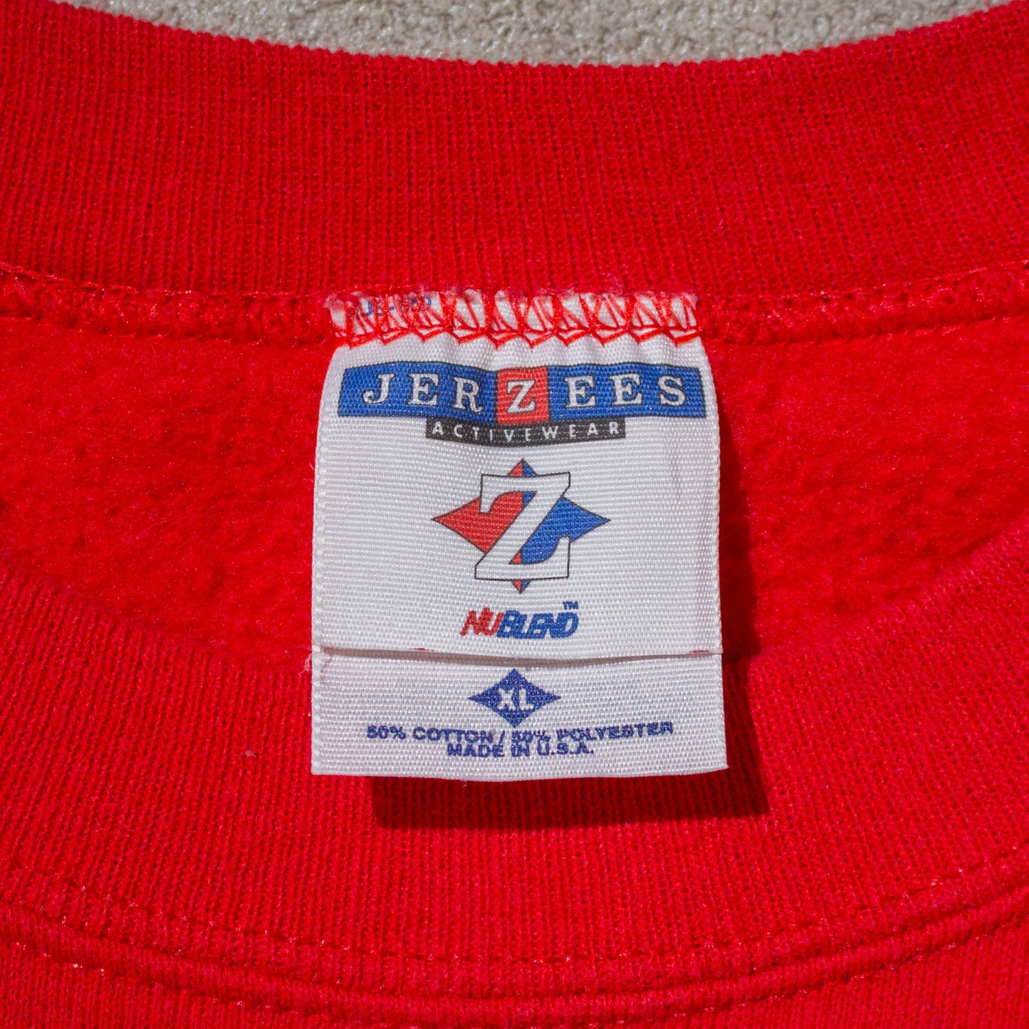 Crewneck Sweat RED Made in U.S.A.【XL】