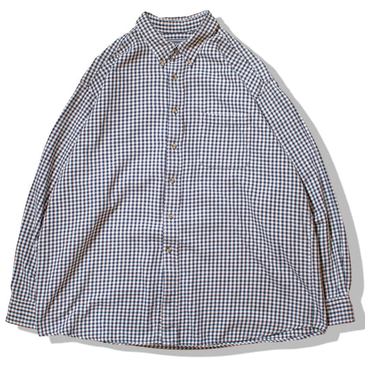 Gingham Check Flannel Shirt【XL】