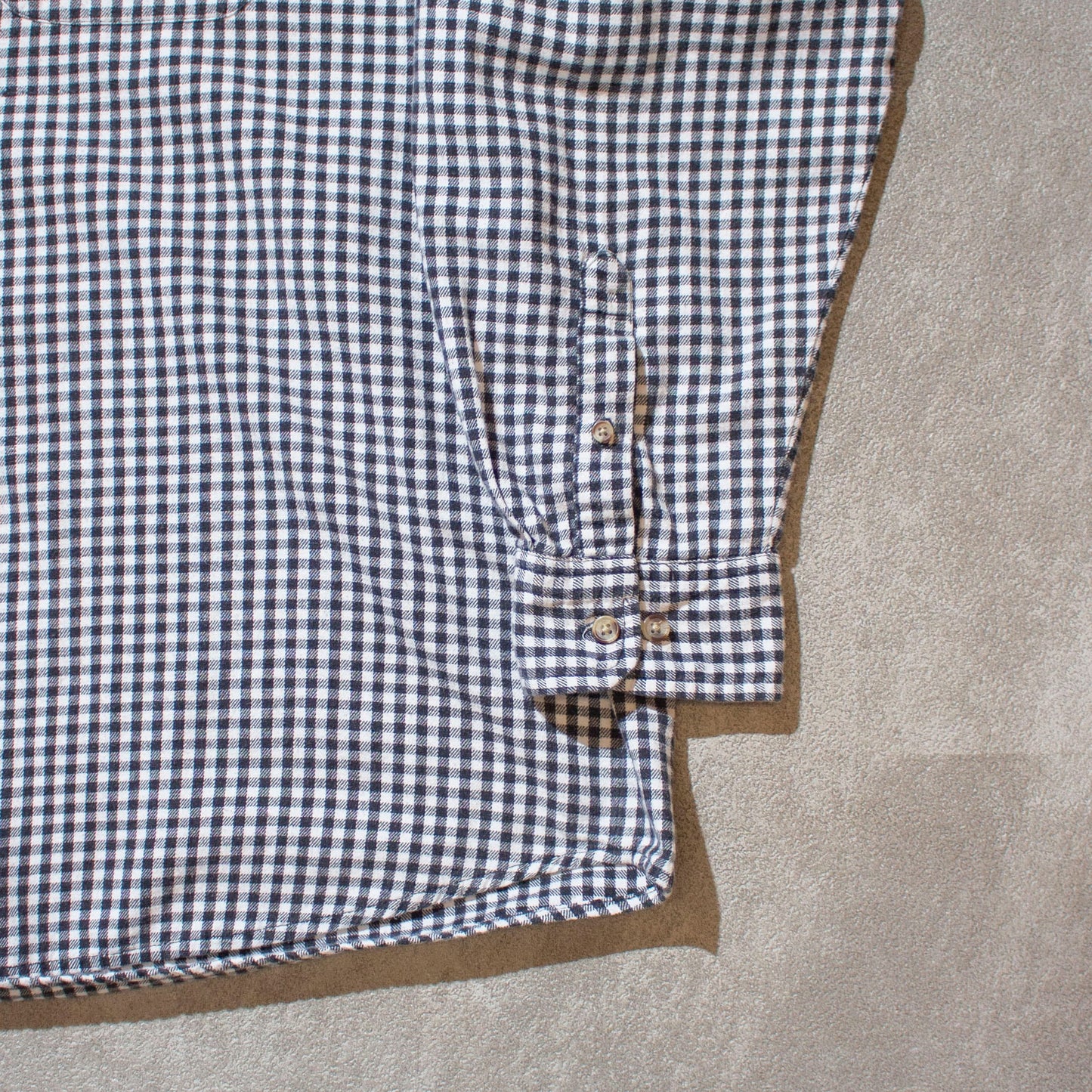 Gingham Check Flannel Shirt【XL】