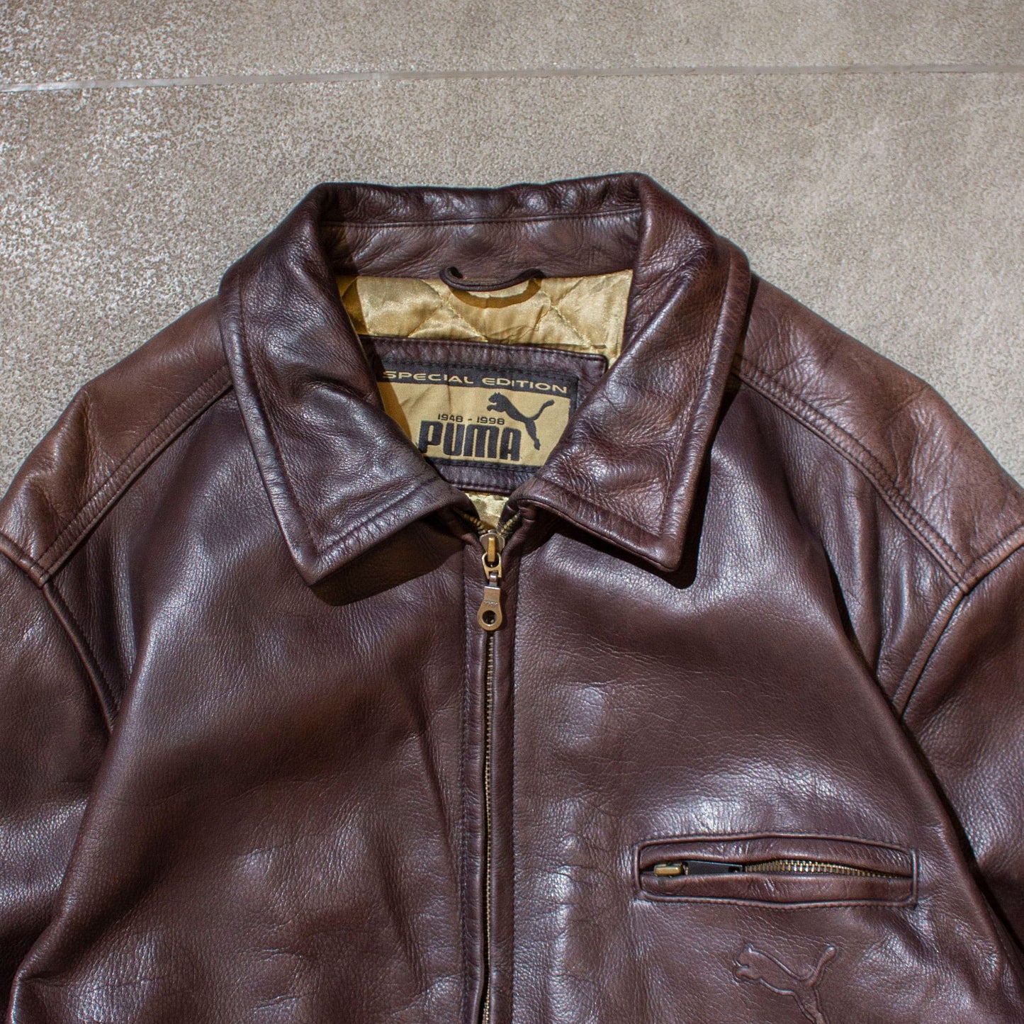 "50th Special Edition" Leather Jacket【About XL】
