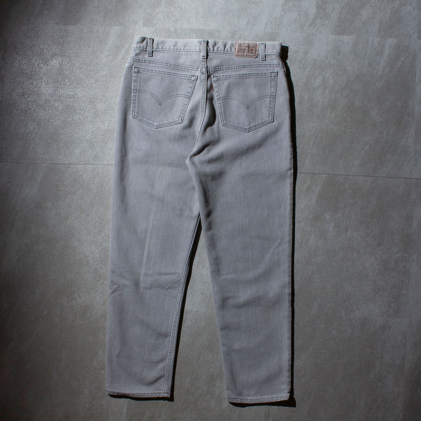 540 FLEX FIT "Yarn-dyed" Gray Denim Pants Made in USA