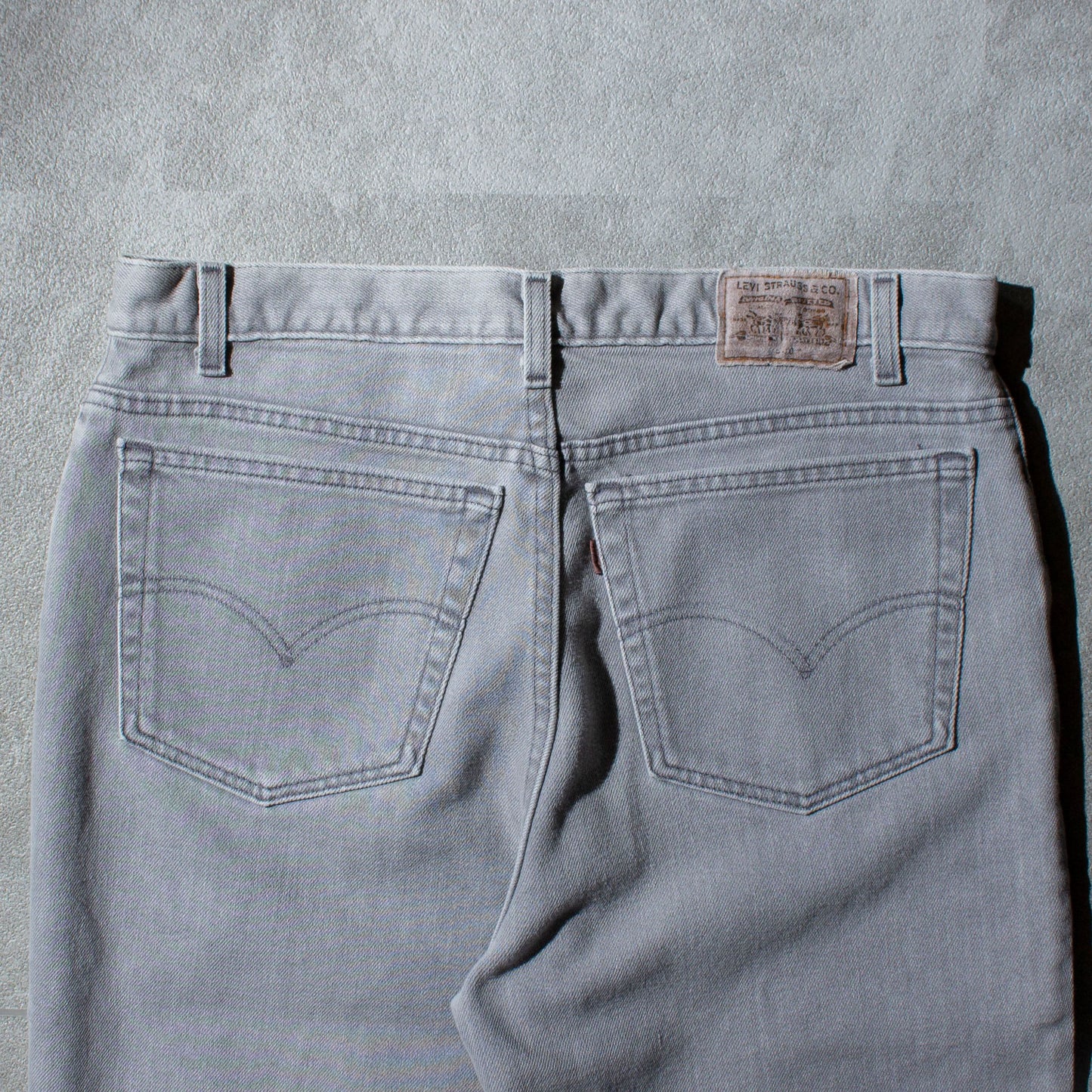 540 FLEX FIT "Yarn-dyed" Gray Denim Pants Made in USA