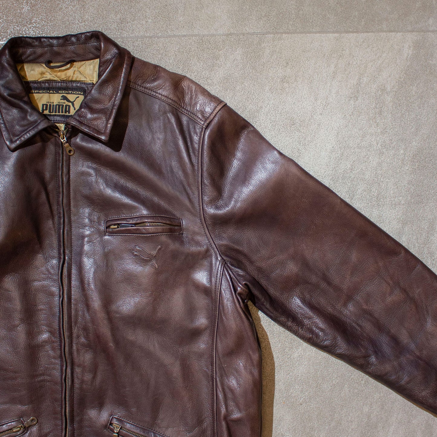 "50th Special Edition" Leather Jacket【About XL】