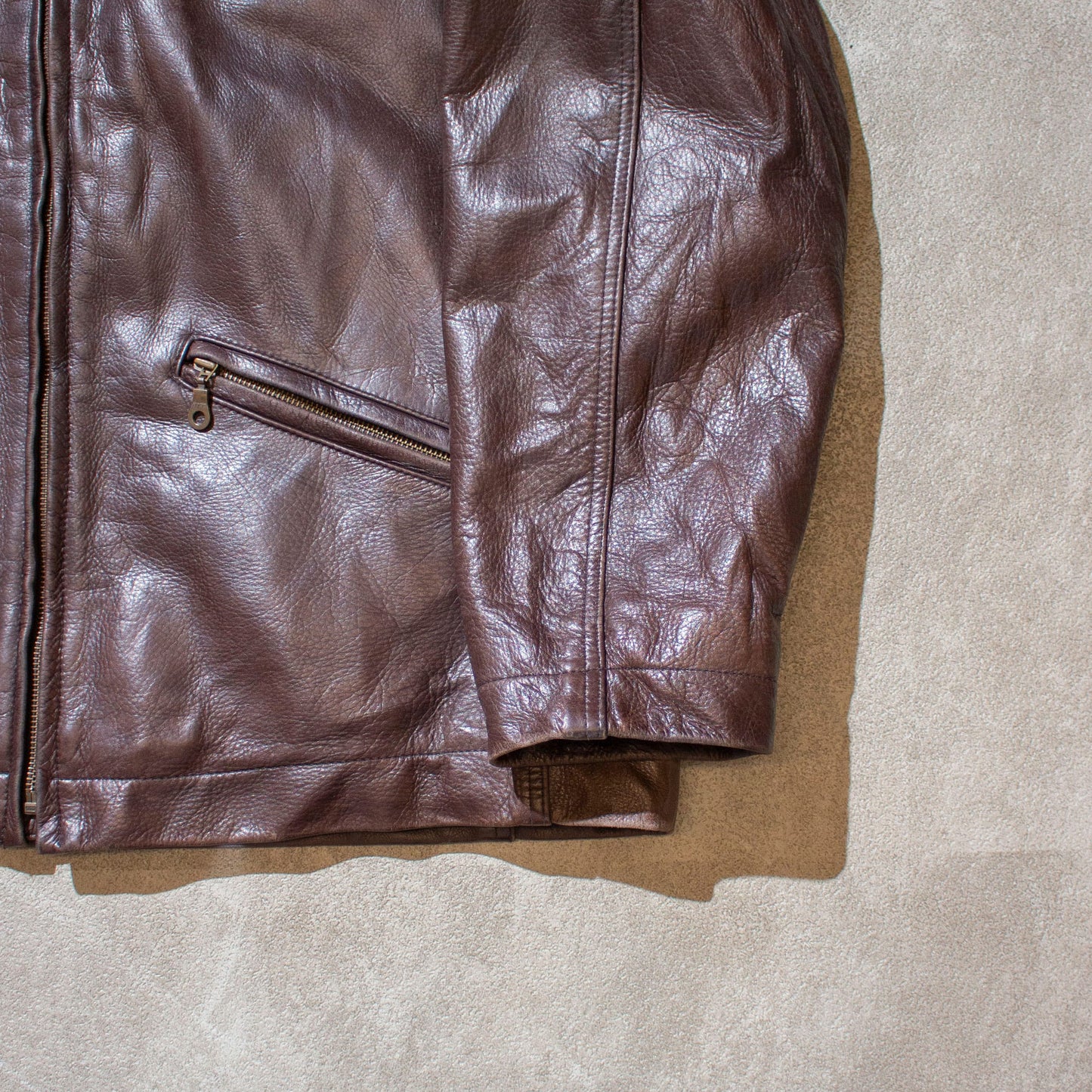 "50th Special Edition" Leather Jacket【About XL】