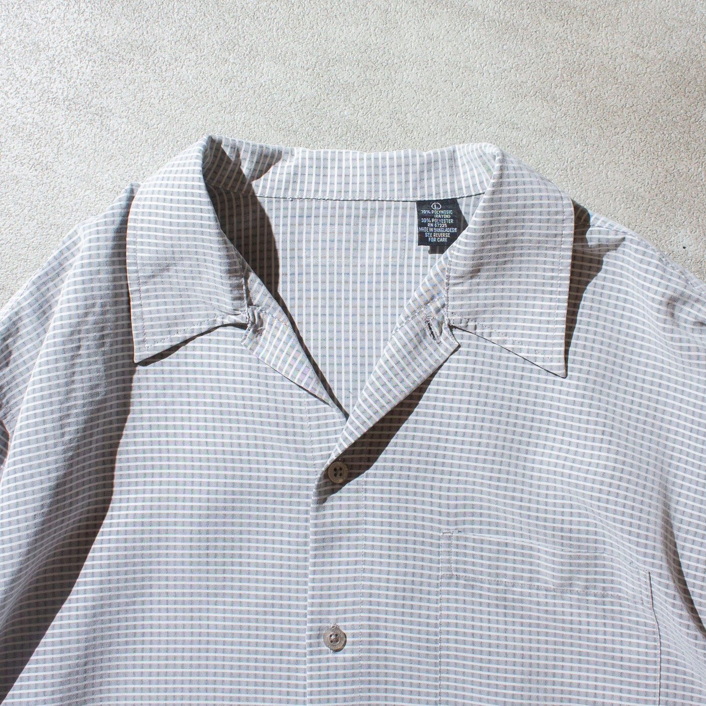 S/S Open Collar Shirt