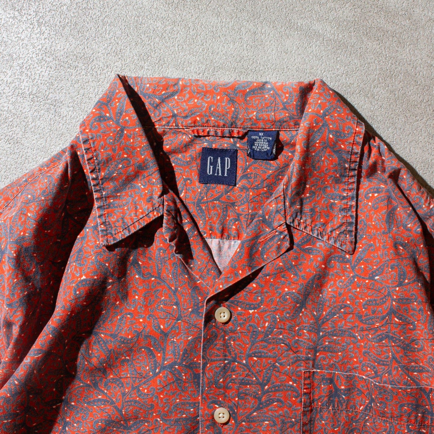Paisley Open Collar S/S Shirt – FRAT STORE
