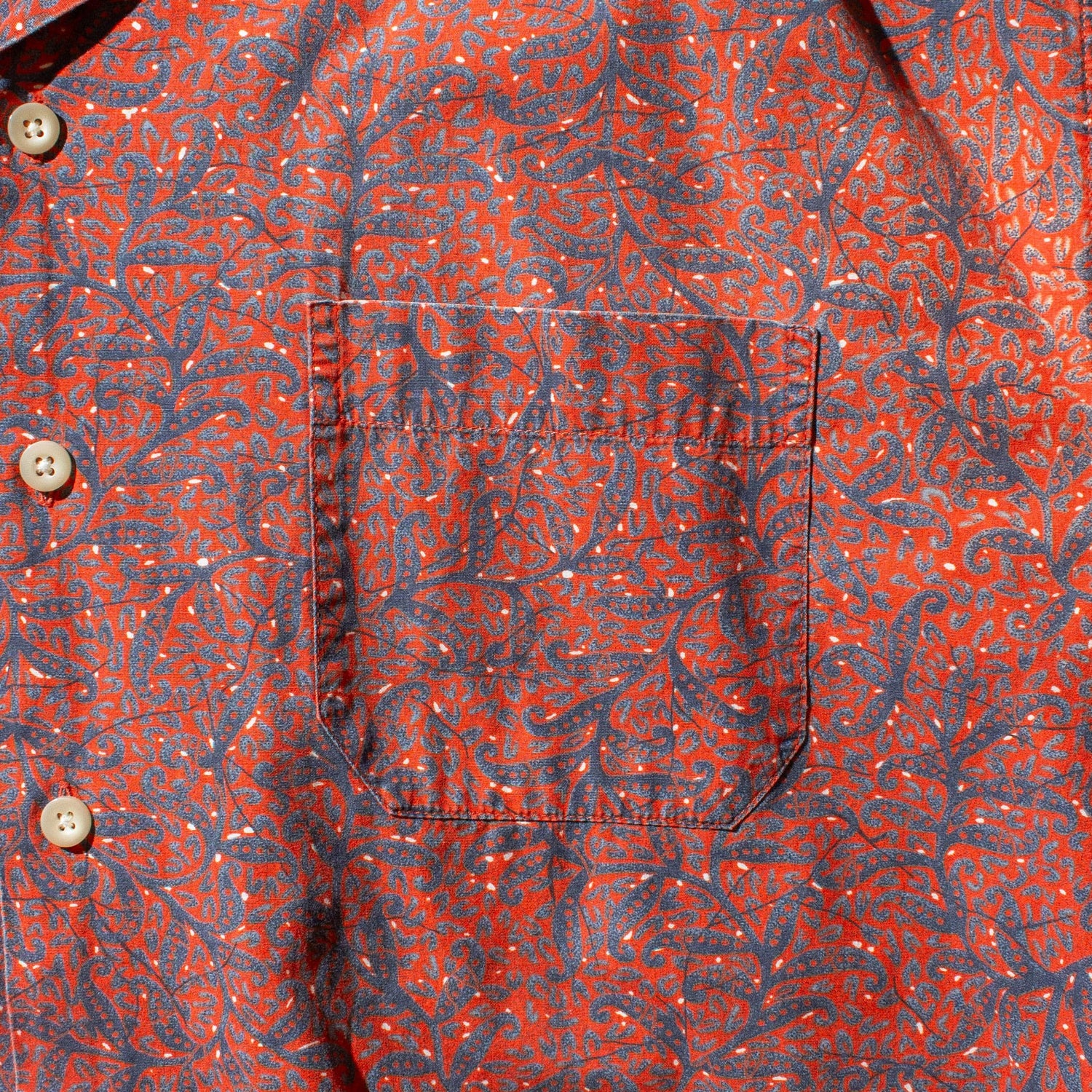 直営店限定 21SS Paisley open collar shirt S Paisley open collar L/S shirt（シャツ/ブラウス）｜Subciety