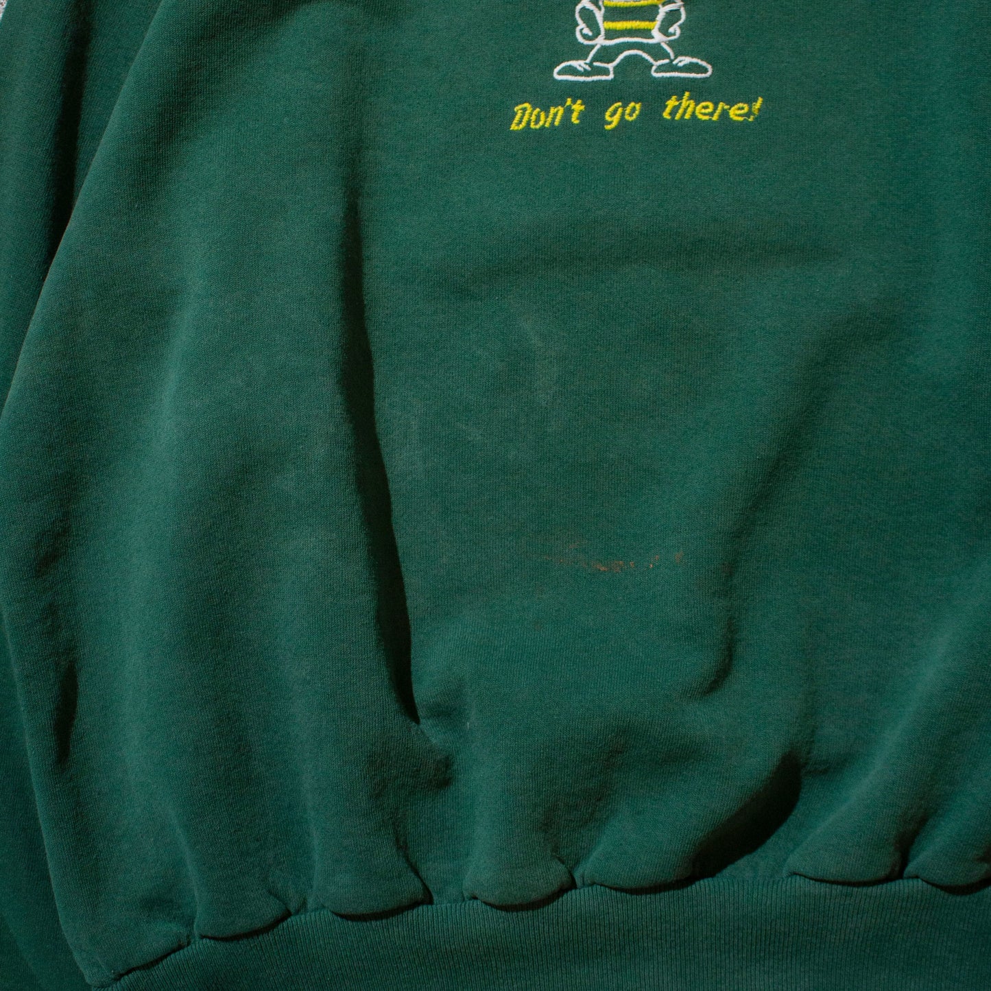 ”Don't Go There!” Crewneck Sweat【XL】