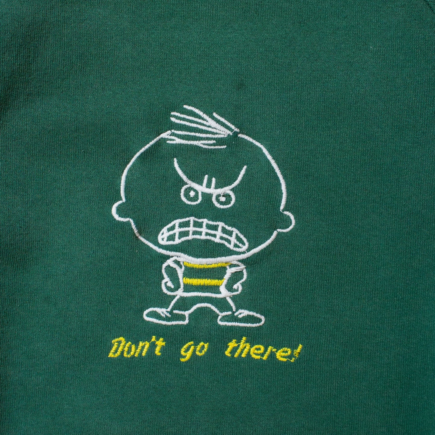 ”Don't Go There!” Crewneck Sweat【XL】