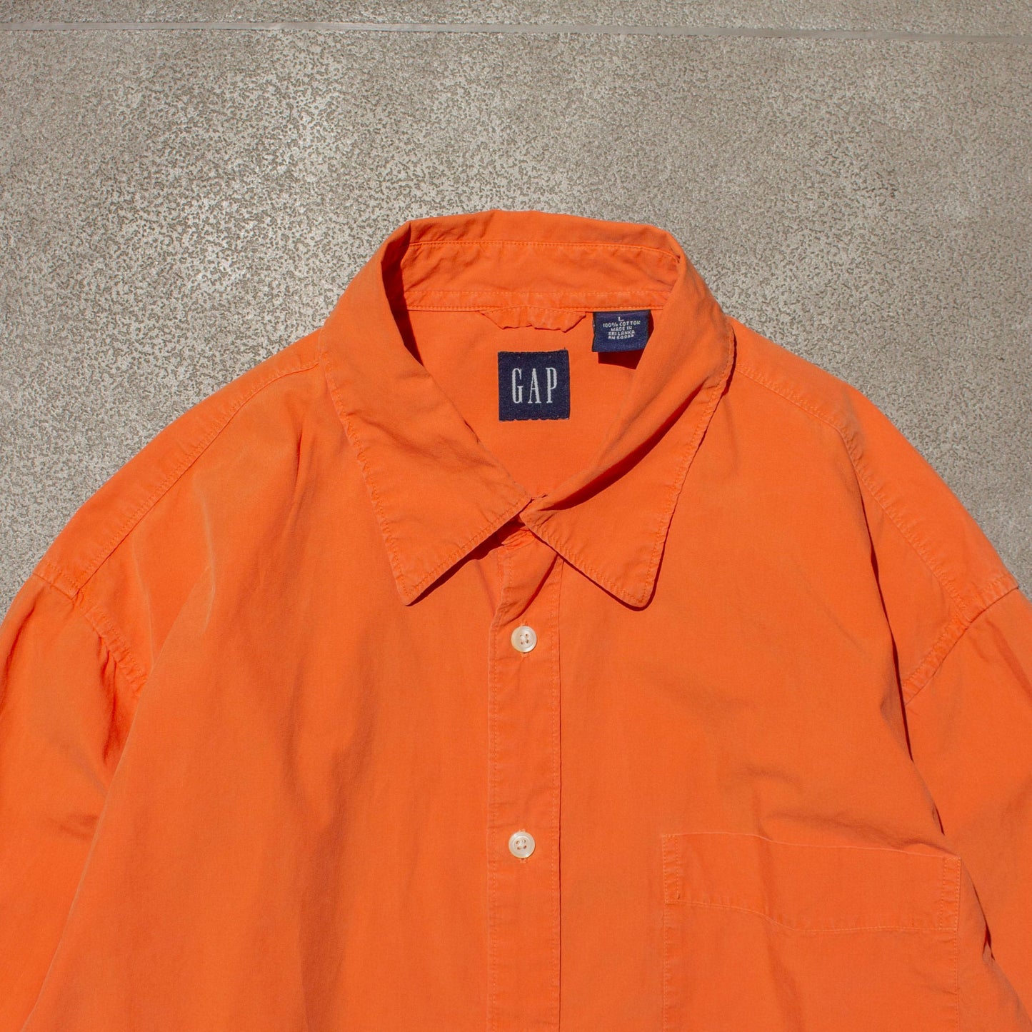 Cotton Poplin Shirt【L】